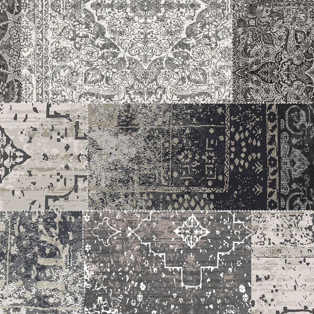 GRÅ VINTAGE MIX, KÖKSLÖPARE I SAMMETSMÖBLER