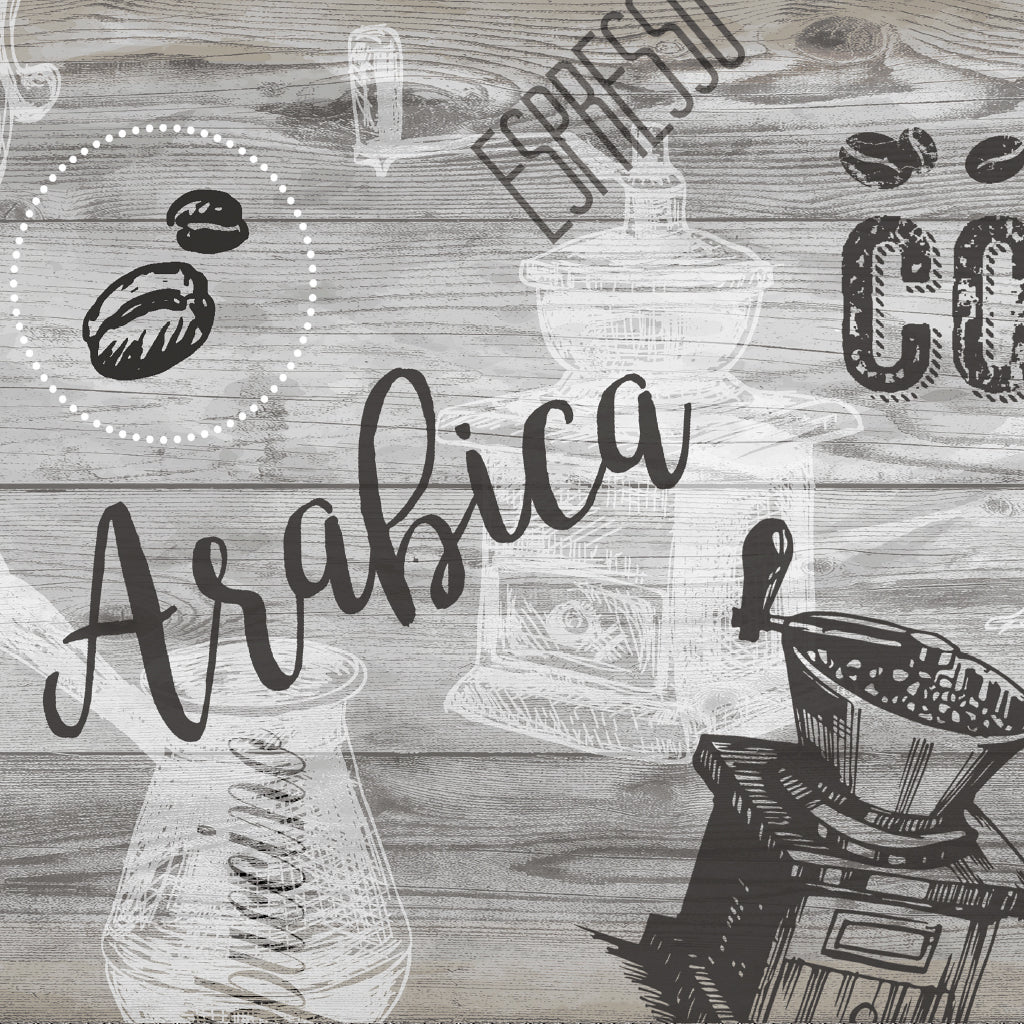 ARABICA-KAFFE, KÖKSLÖPARE I SAMMETSMÖBLER