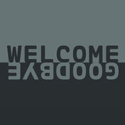 VÄLKOMMEN/HEJDÅ, DÖRRMATTA MED KANT TILL TERRASSAN