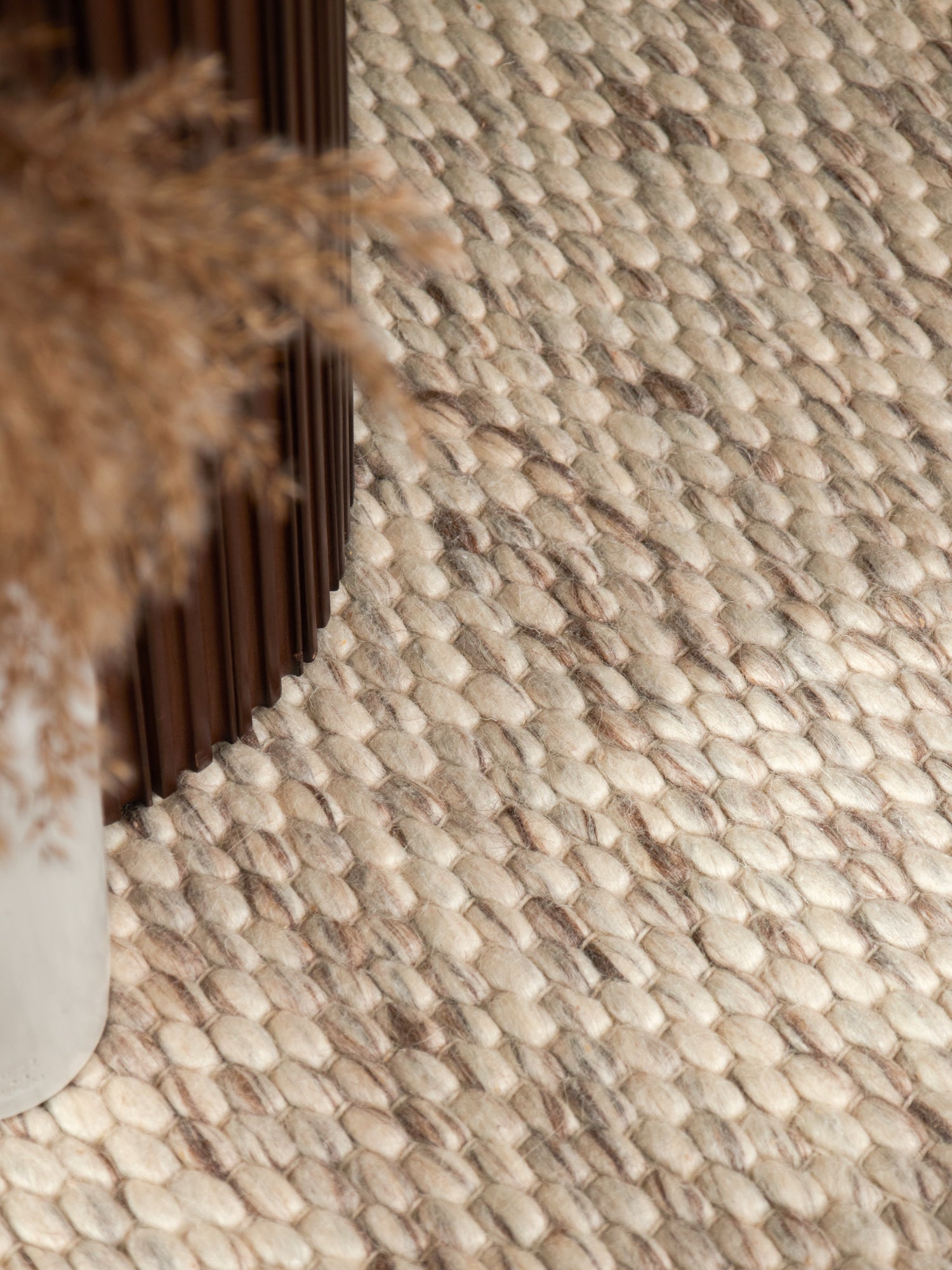 ELLE DECORATION LYON ULLMATTA, BÖNOR NATURLIG KRÄMBRUN