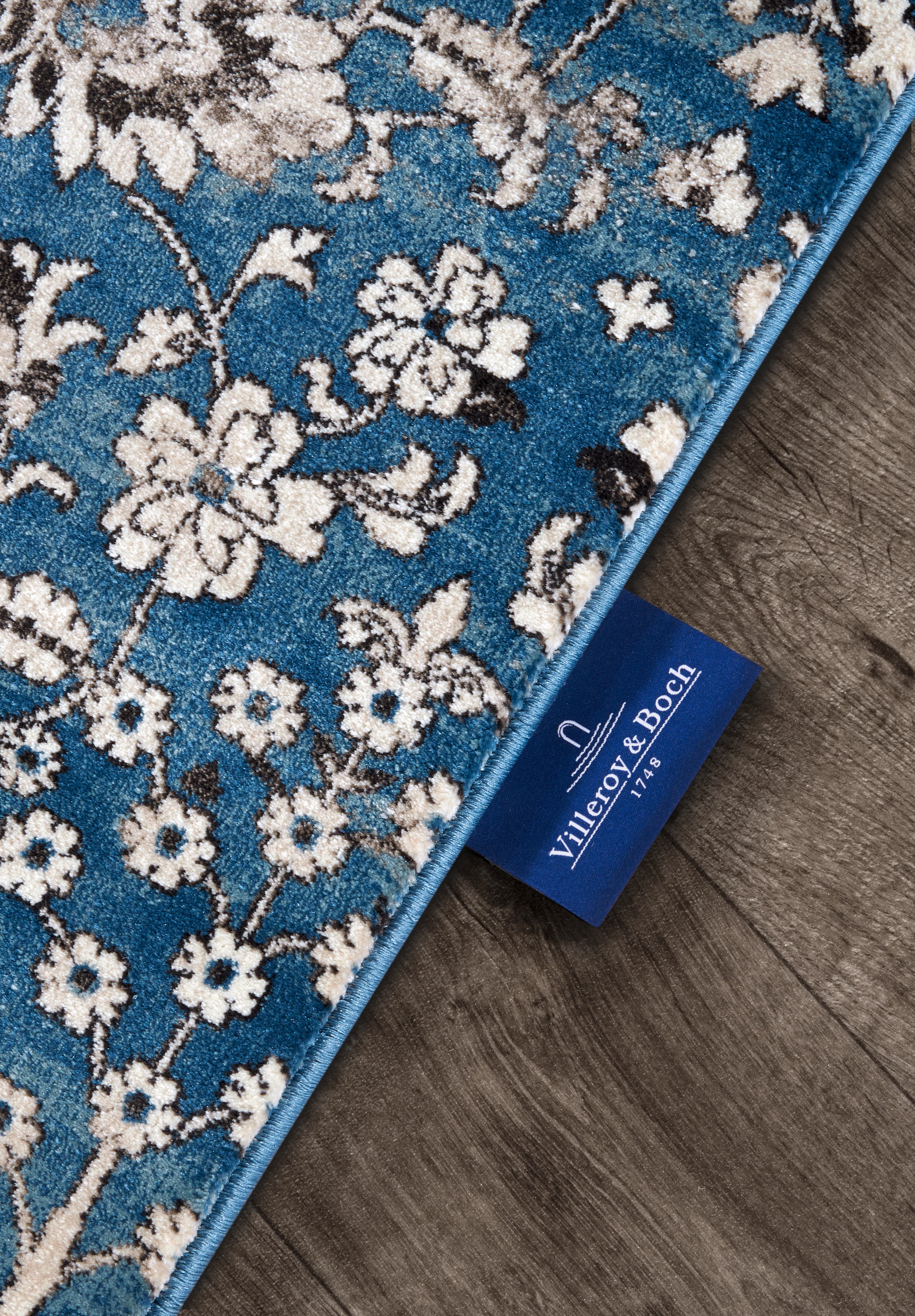 VILLEROY &amp; BOCH 106119 ORIENTALISK MATTA, ERNEST BLÅ-KRÄM