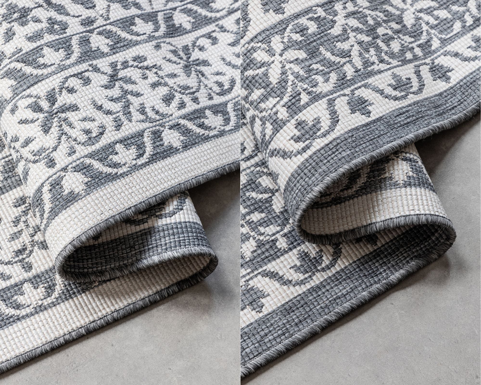 TVÅ - VÄNDBAR FILT SILVER - 106023