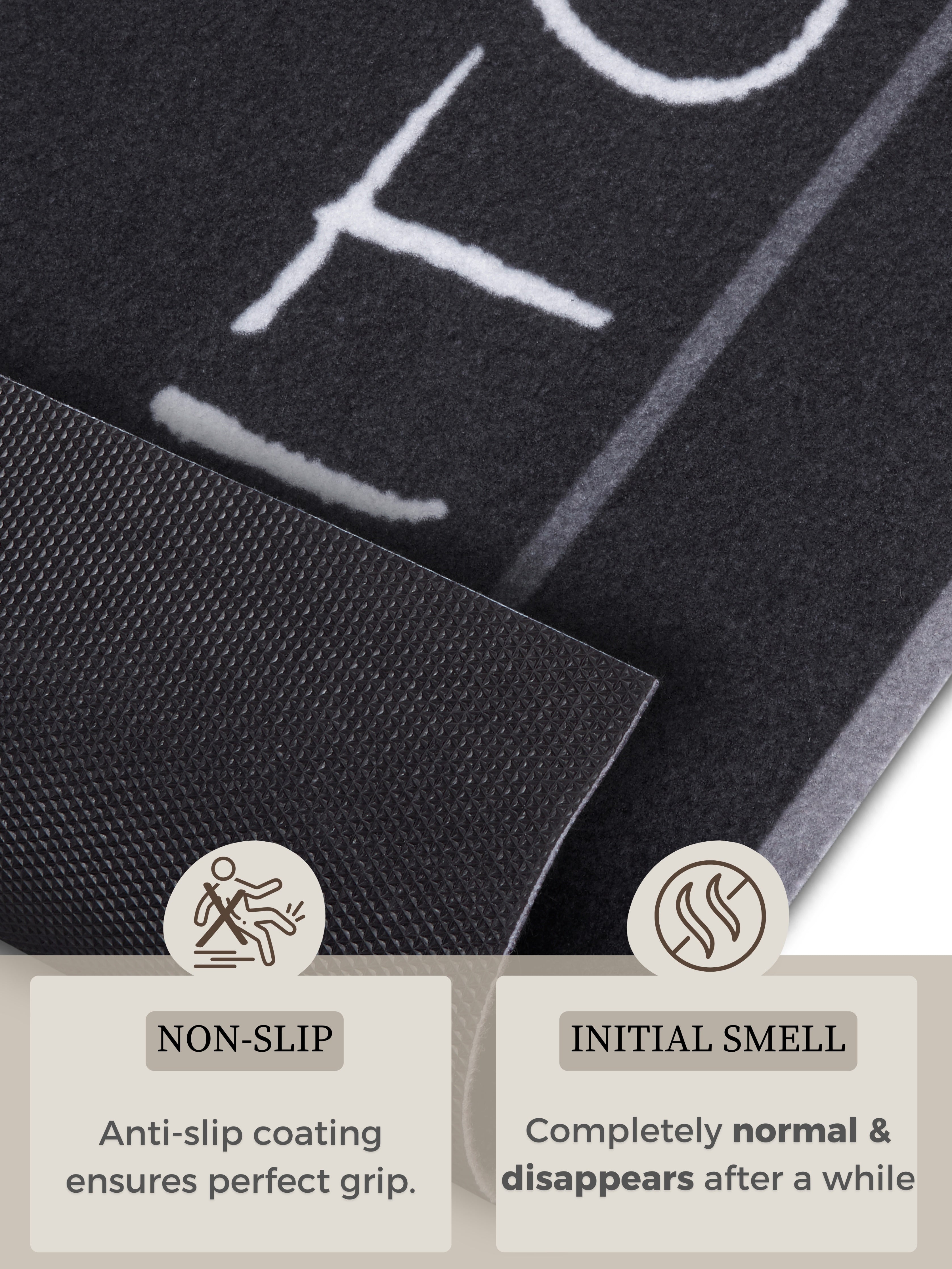 HANSE HOME COOK&amp;CLEAN BESTICK KÖKSMATTA 105725, STORLEK 50x150 CM