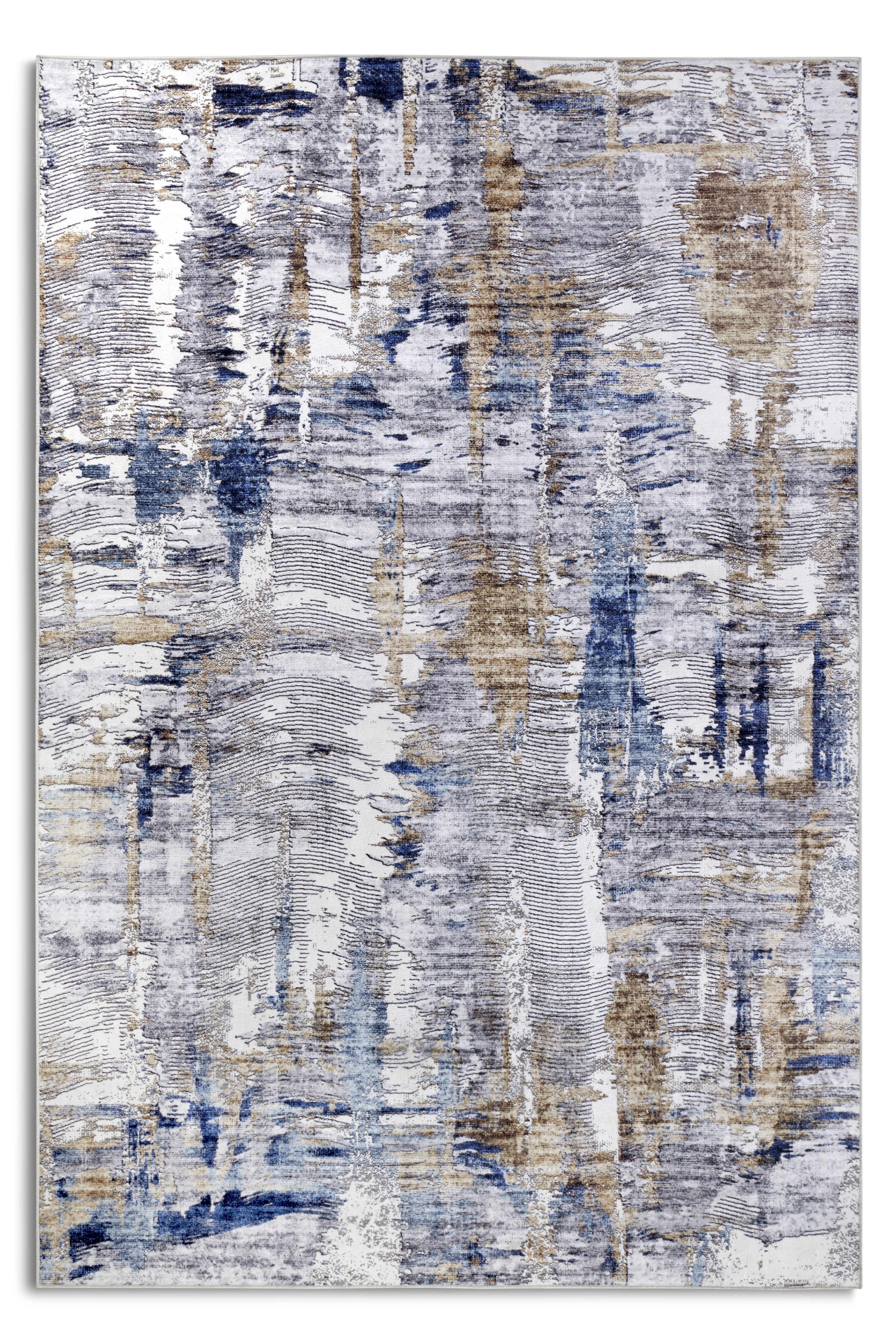 IMAGINATION MATTA MÖRKBLÅ BEIGE - 106035