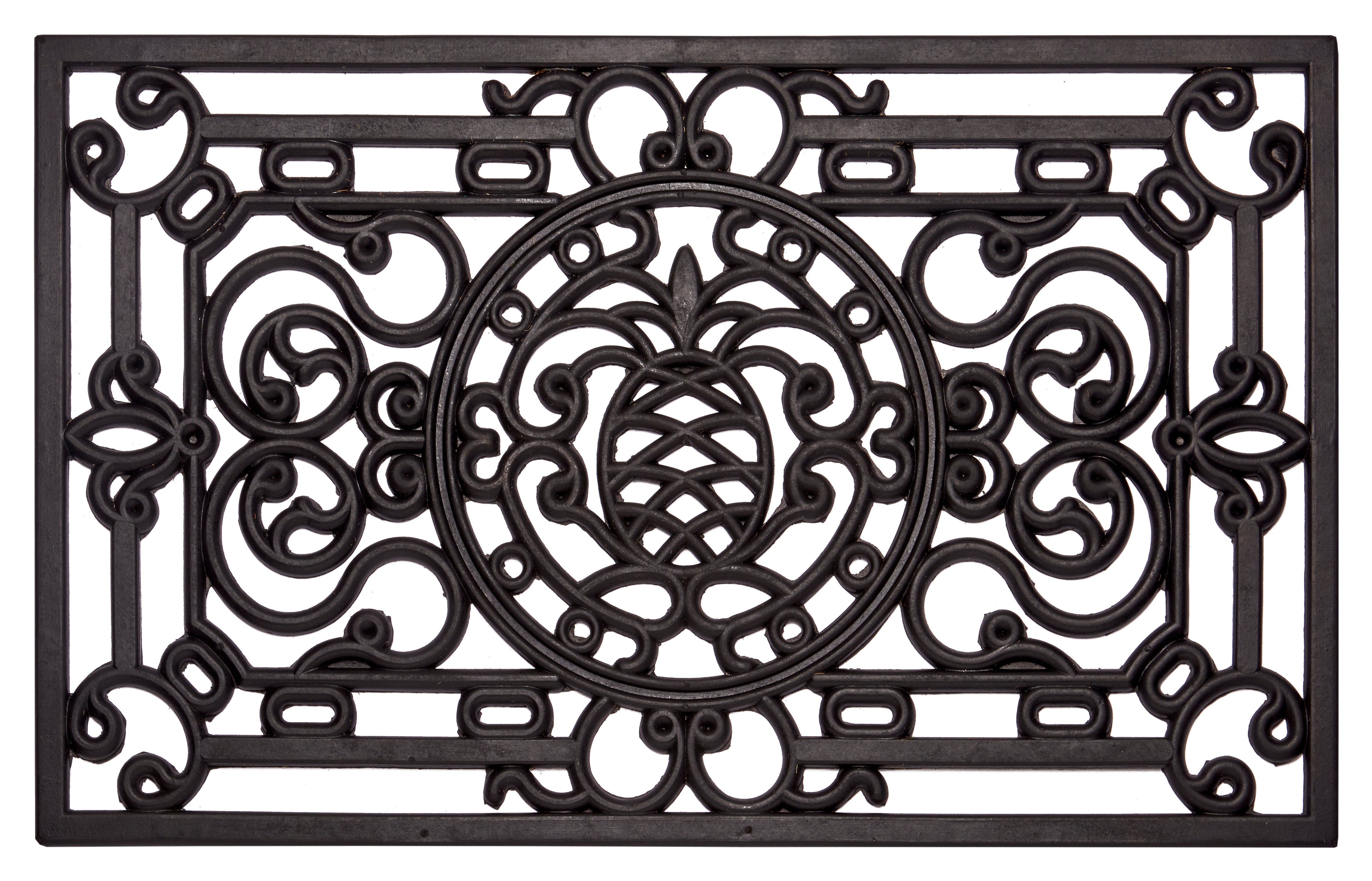 DÖRRMATTA I GUMMIBLANDE - ANANAS