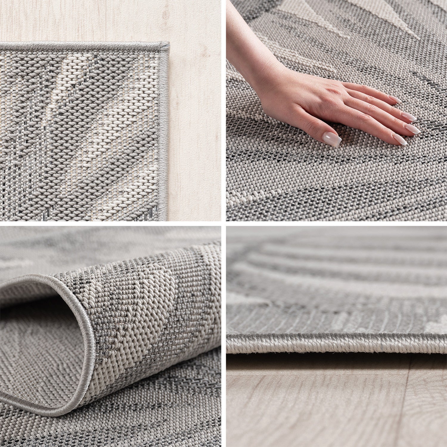 DELTA UTOMHUSMATTA, 1302 GRÅ