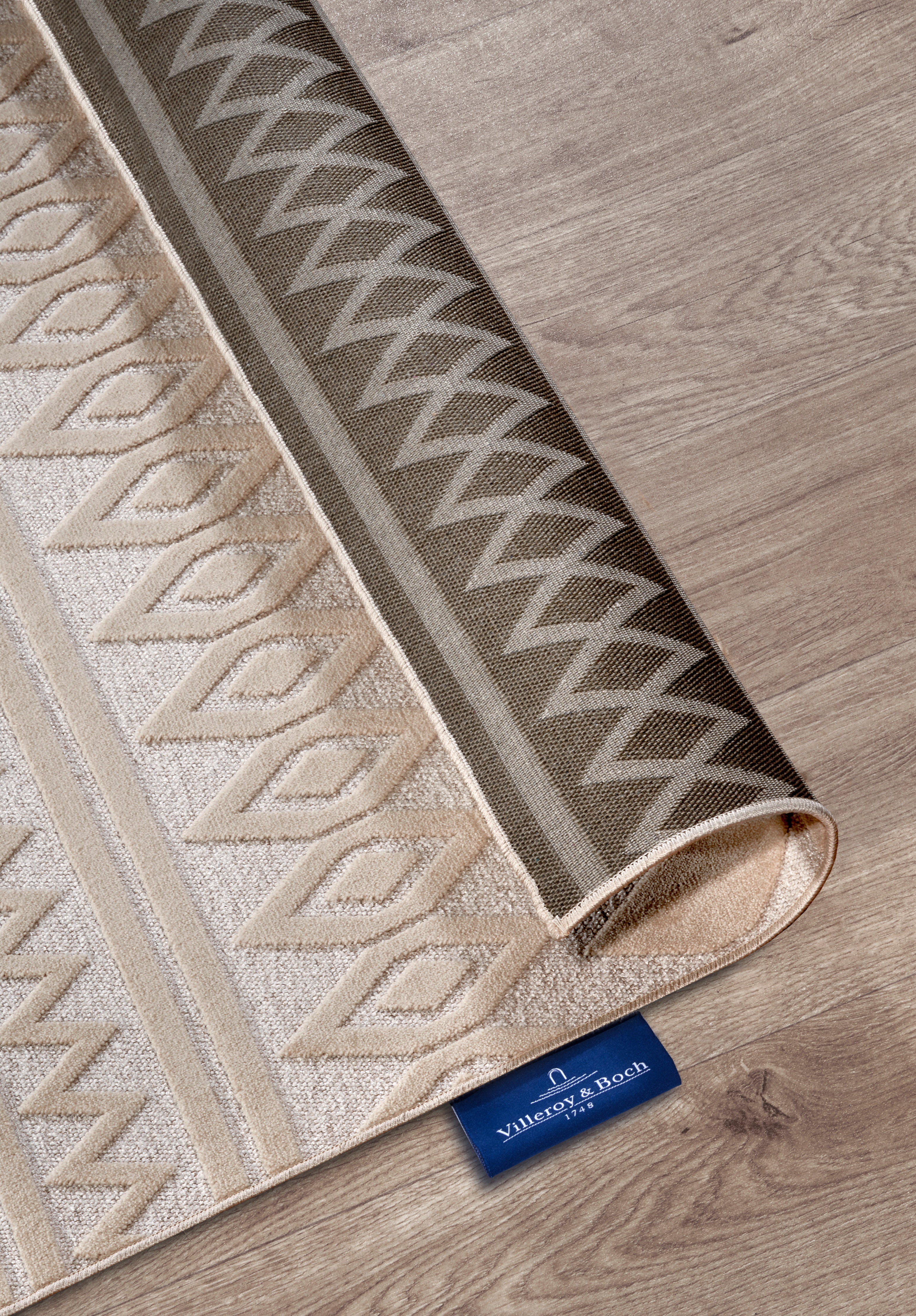 VILLEROY &amp; BOCH 106137 HÖG-LÅG Luggmatta, Catherine Cream