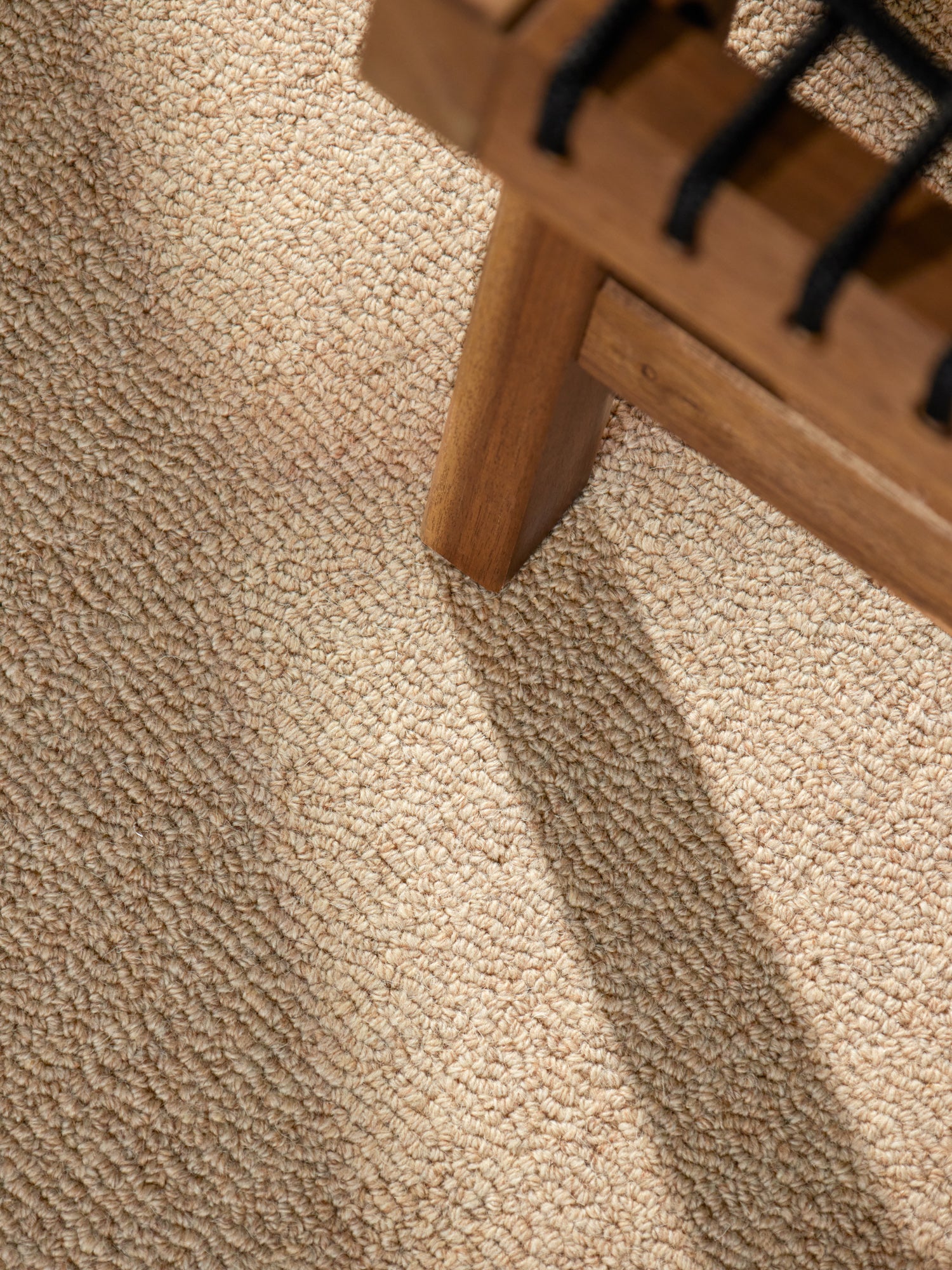 ELLE DECORATION PURISTIC FIN BOUCLE ULLMATTA, KNUTAR NATURLIG BEIGE