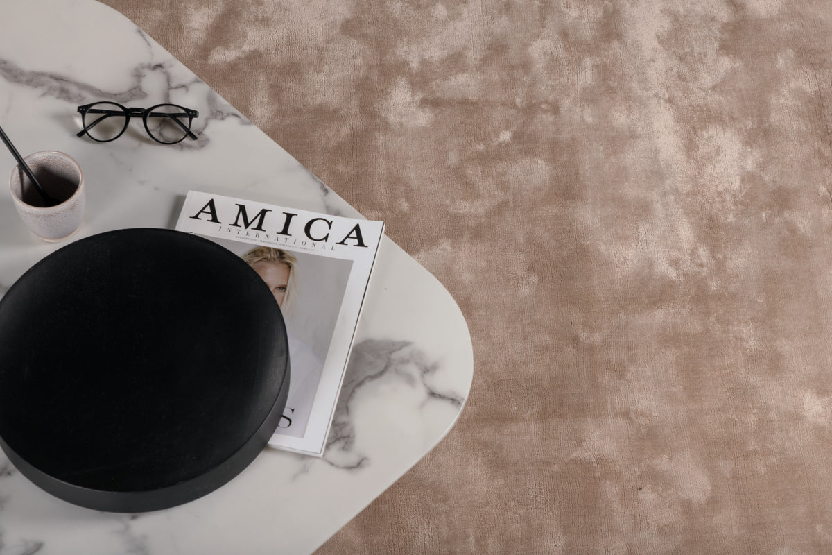 INDRA MODERN VISKOSMATTA, BEIGE 