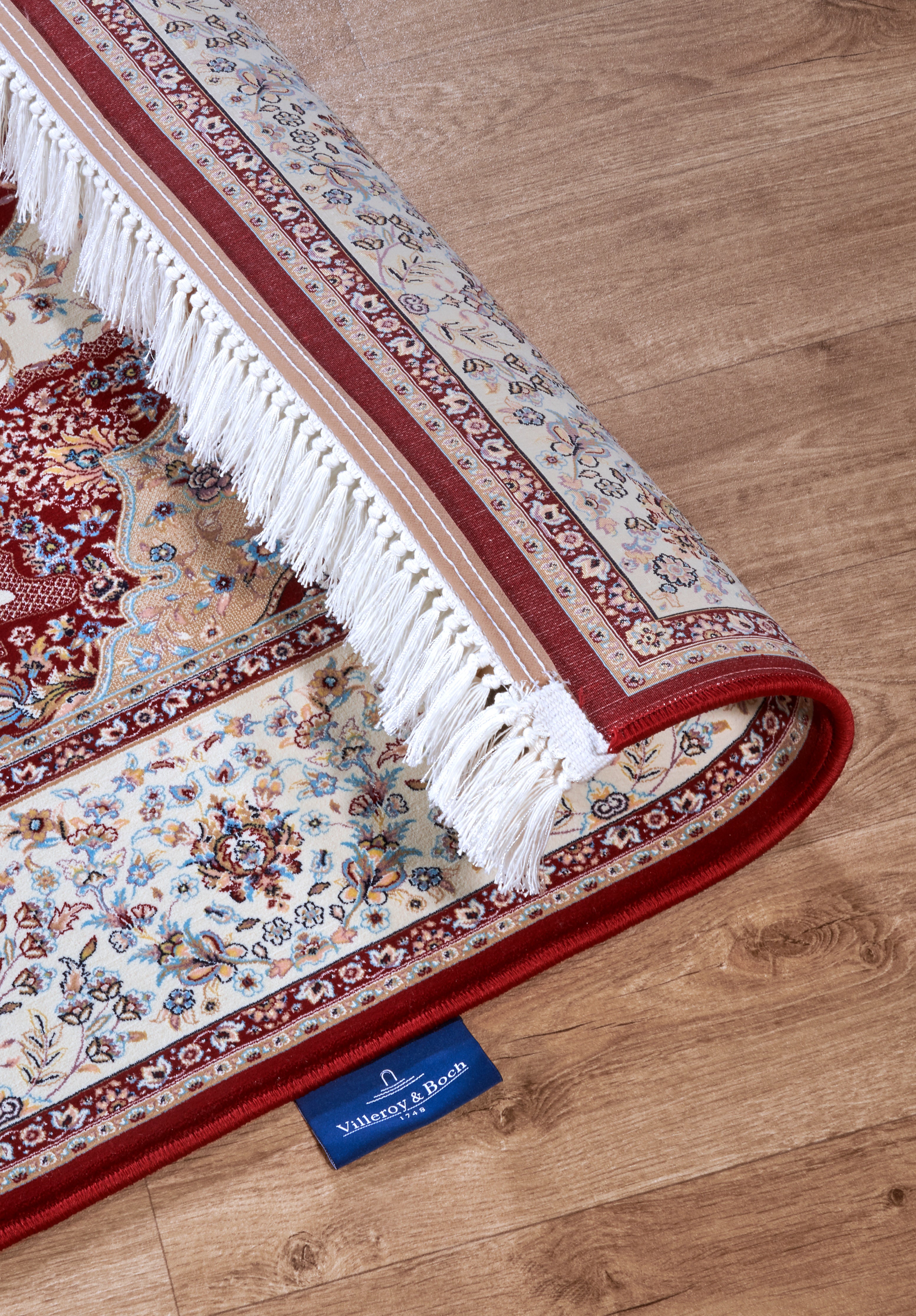 VILLEROY &amp; BOCH 106126 ORIENTALSK MATTA, ETIENNE RÖD-KRÄMFÄRGAD