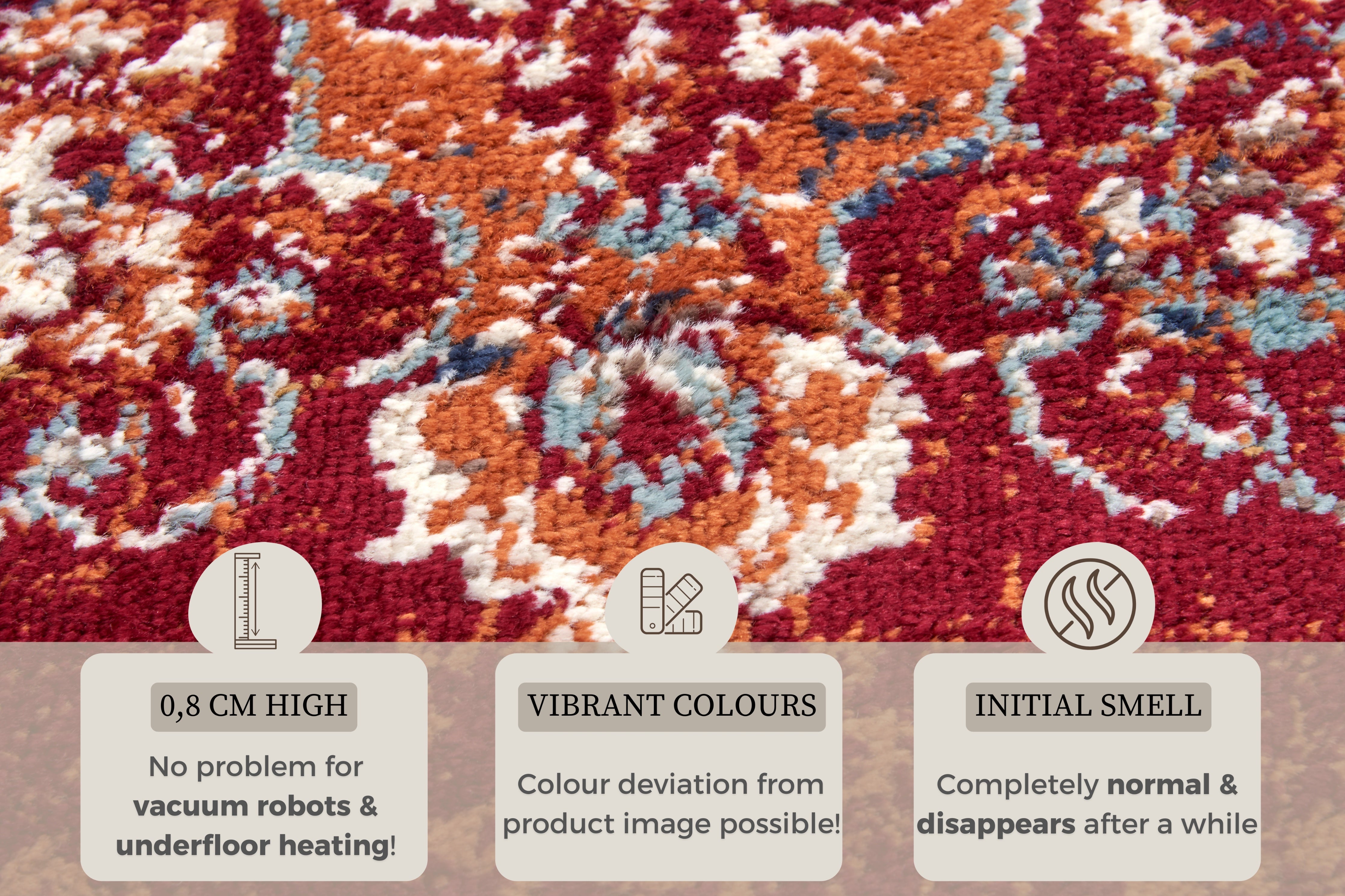 LUXOR MATTA RÖD 105638