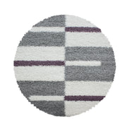 GALA SHAGGY RUND MATTA, 2505 LILA