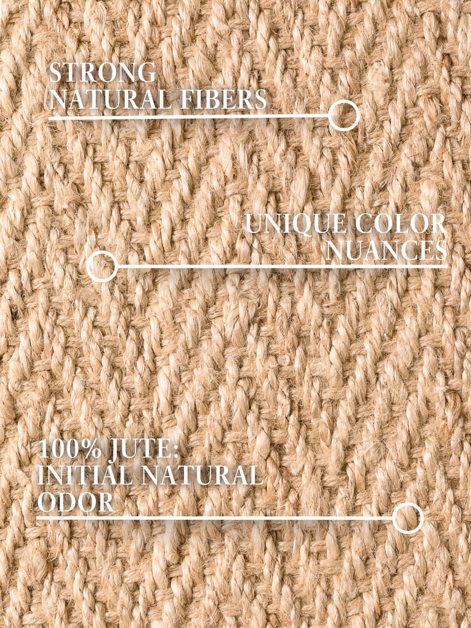 VILLEROY &amp; BOCH 1851 JUTEMATTA MIRABELLE, NATURLIG GULD