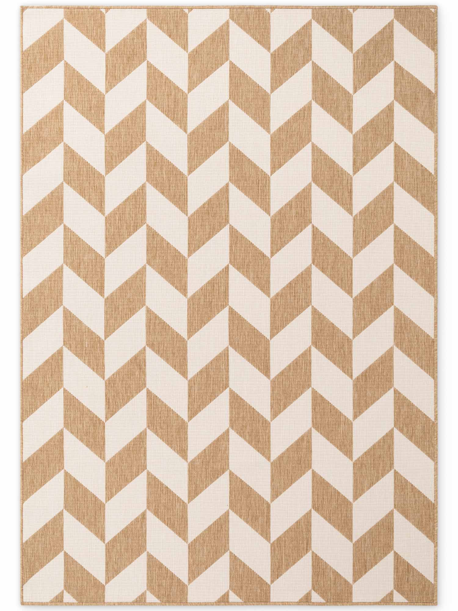 TED BAKER HARINGEY PLATTVÄVD MATTA, TERRICK JUTE VIT