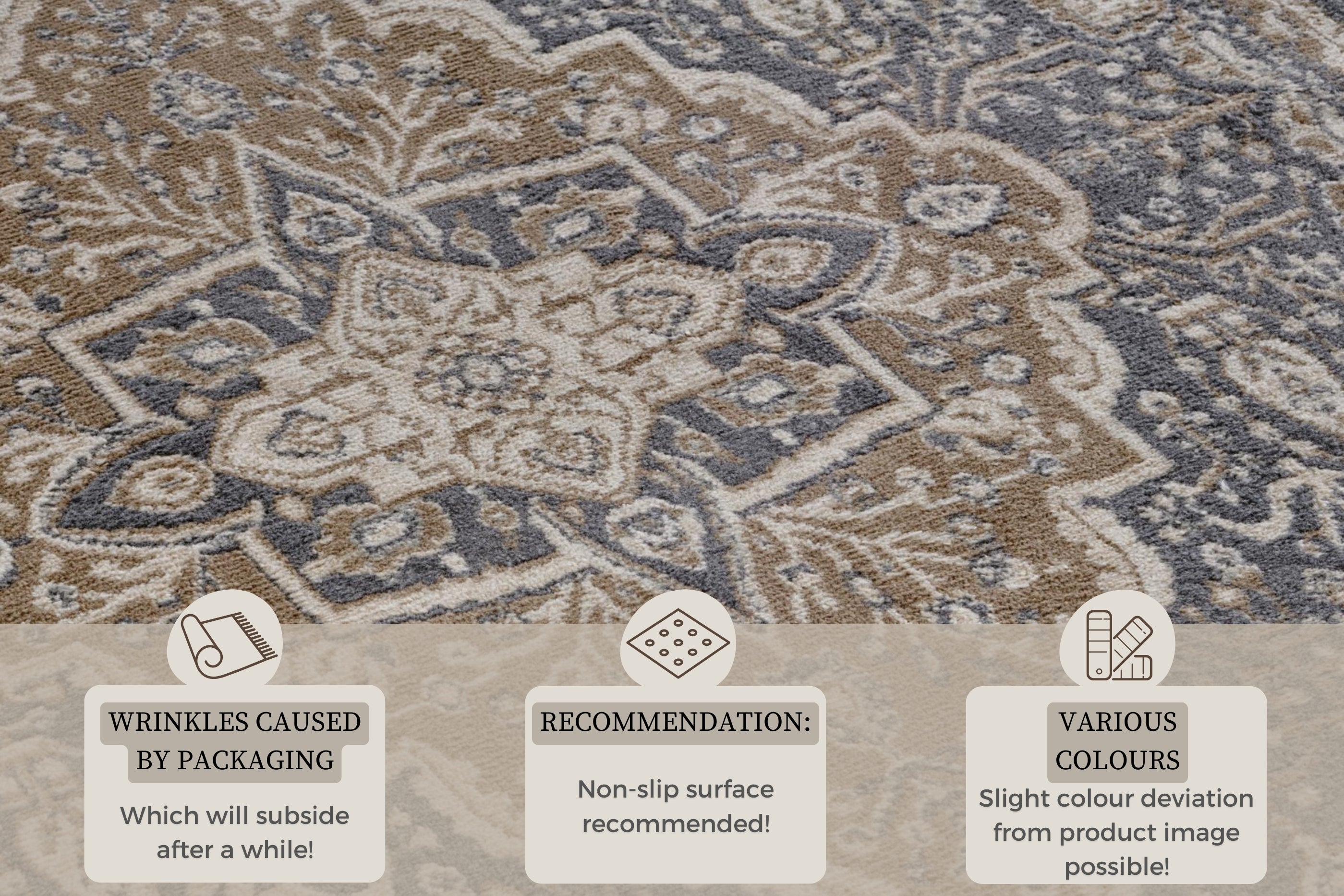 TERRÄNGMATTA, SVARTBRUN 105607