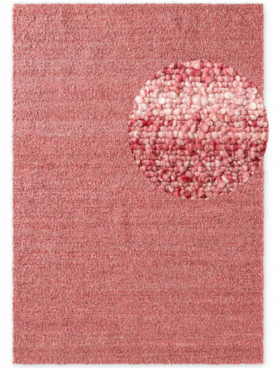 TED BAKER NOTTING HILL MJUK BOUCLE KORT LAGGIGT MATTA, PORTOBELLO MÖRKROSA