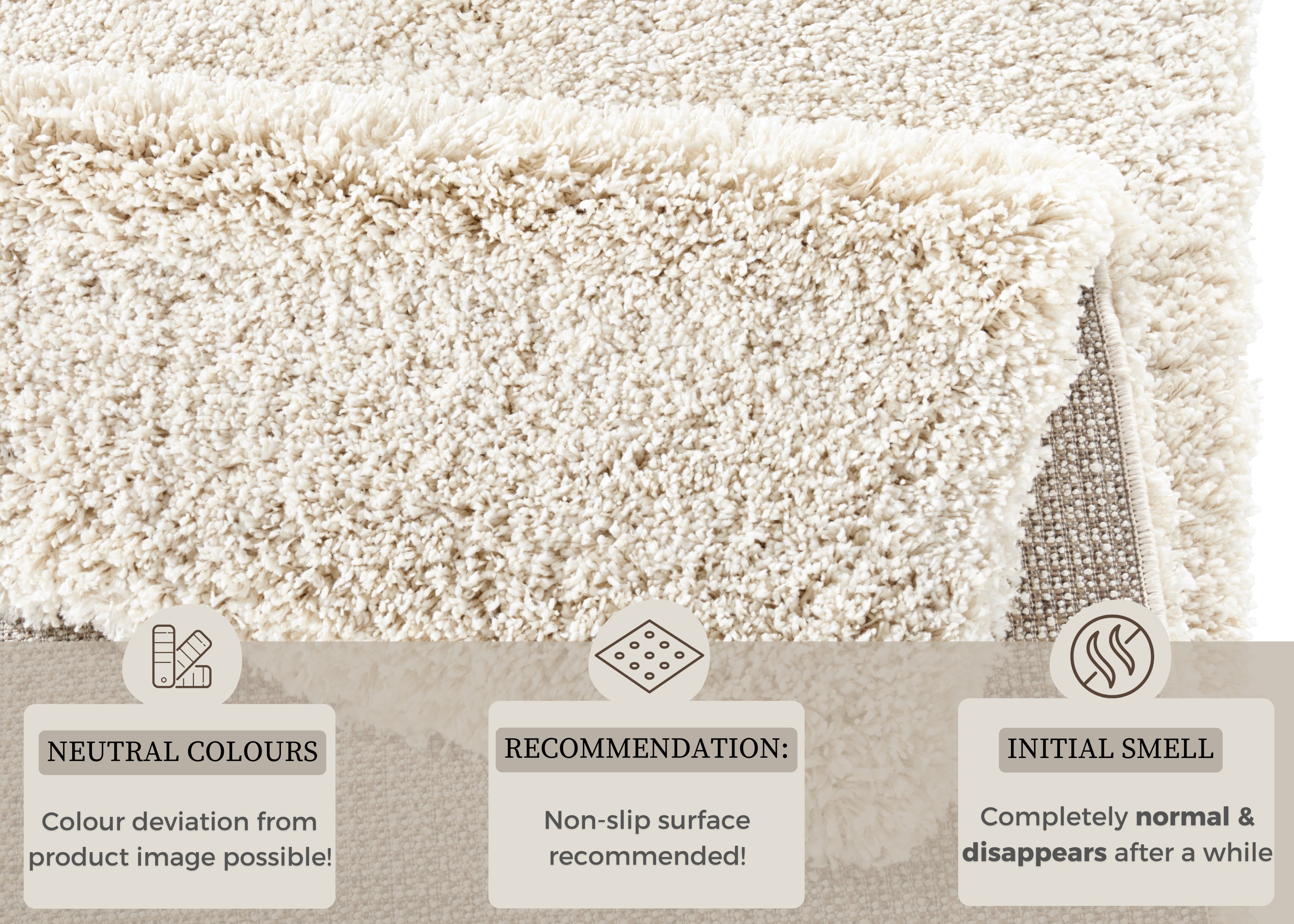 HANSE HOME SHAGGY MATTA VENICE, KRÄM 102571