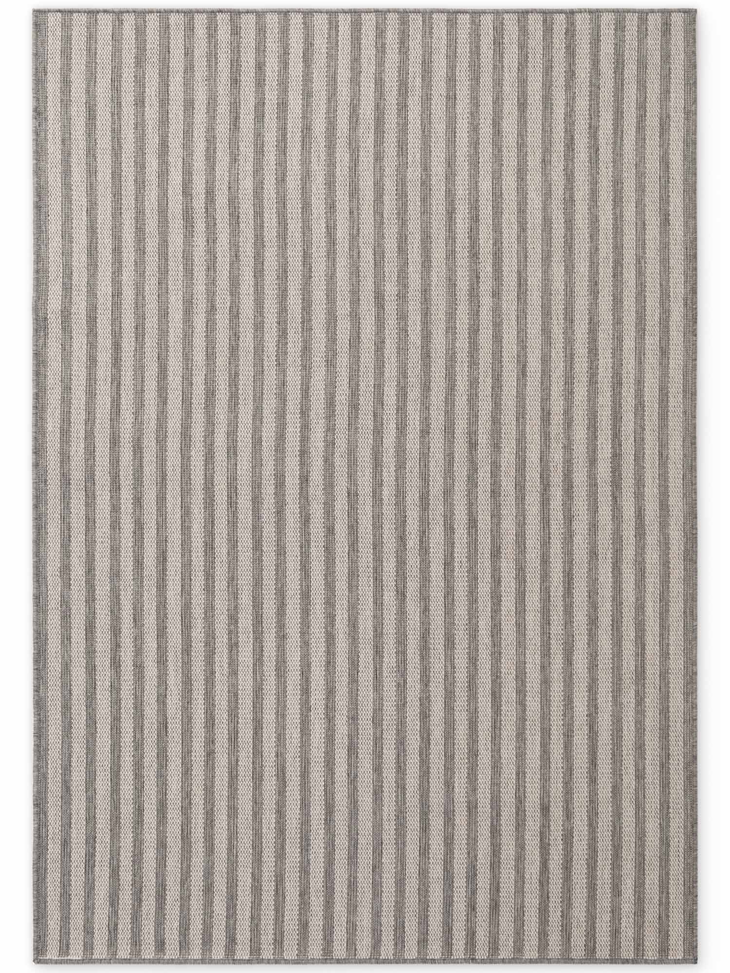 TED BAKER HARINGEY PLATTVÄVD MATTA, LINLEY GRÅ VIT