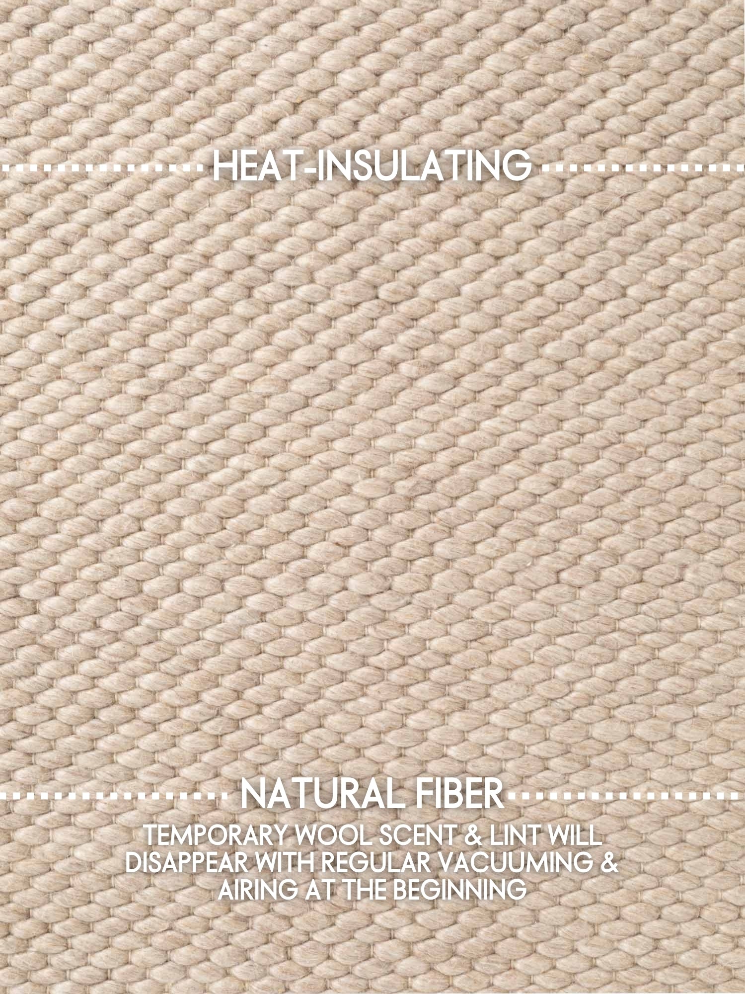 ELLE DECORATION LYON ULLMATTA, BÖNOR NATURBEIGE