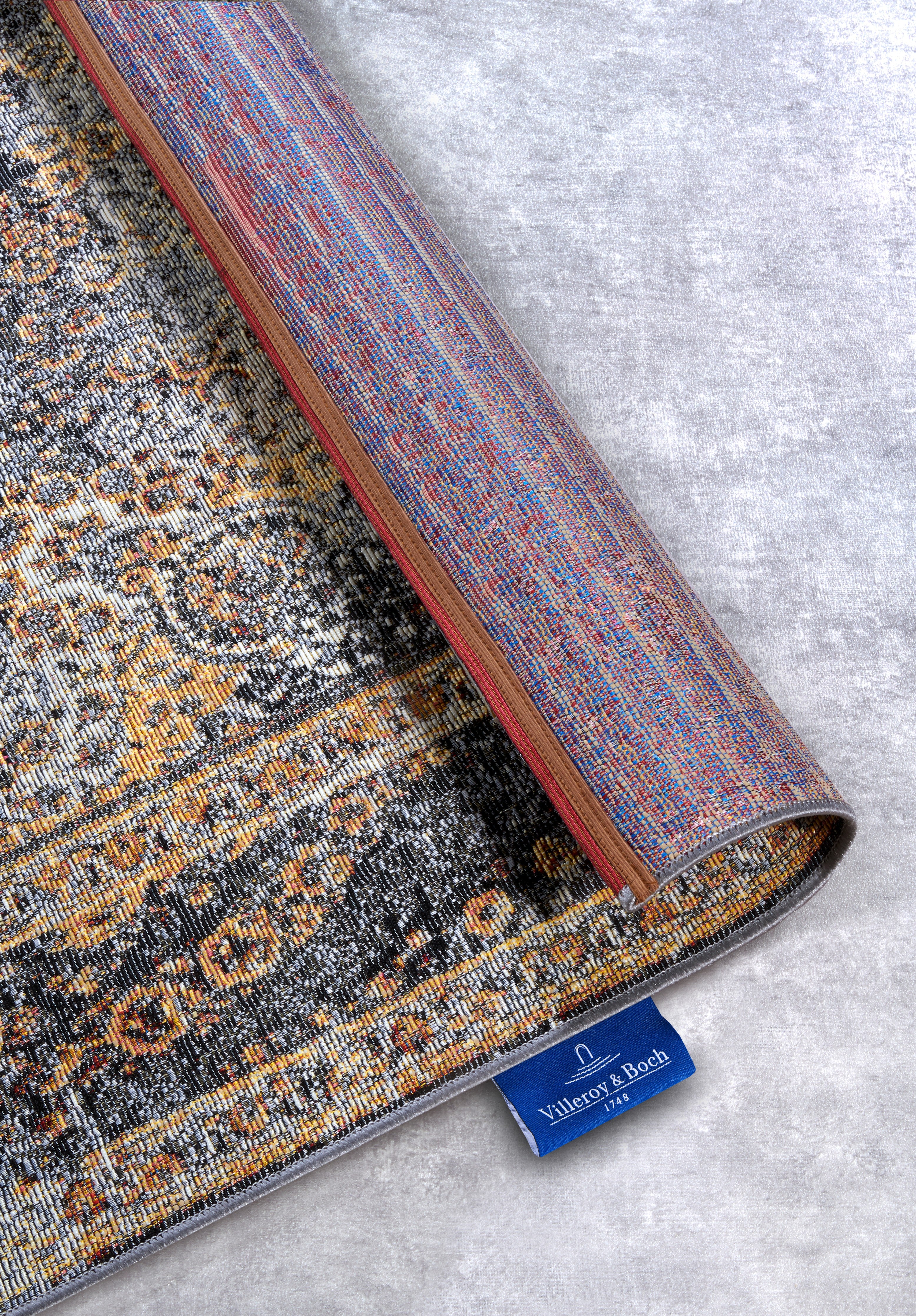 VILLEROY &amp; BOCH 106065 - INOMHUS- OCH UTOMHUSMATTA, MARTHA ANTRACIT-GULD