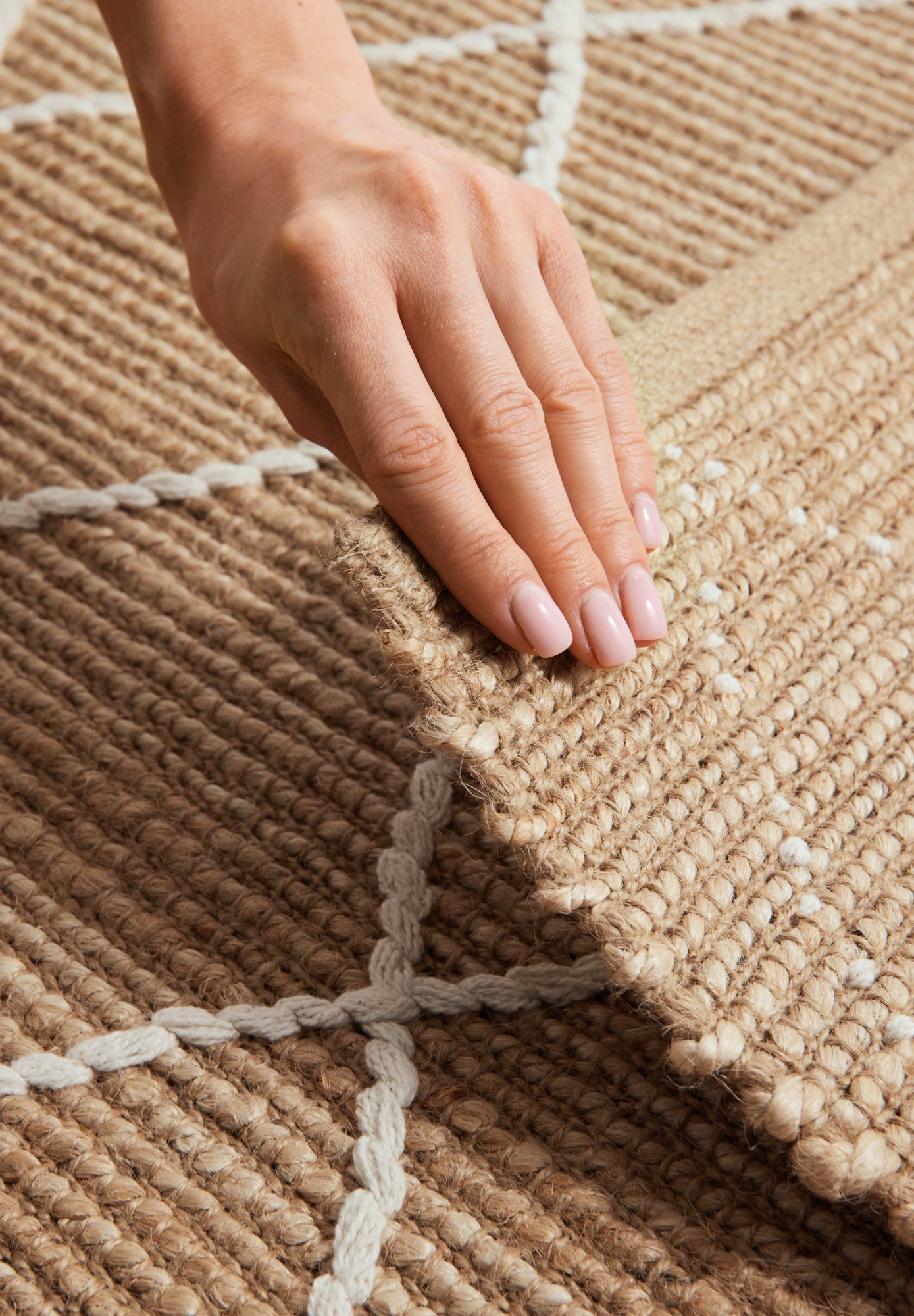 KINU JUTEMATTA, NATURLIG GULD-VIT 106208