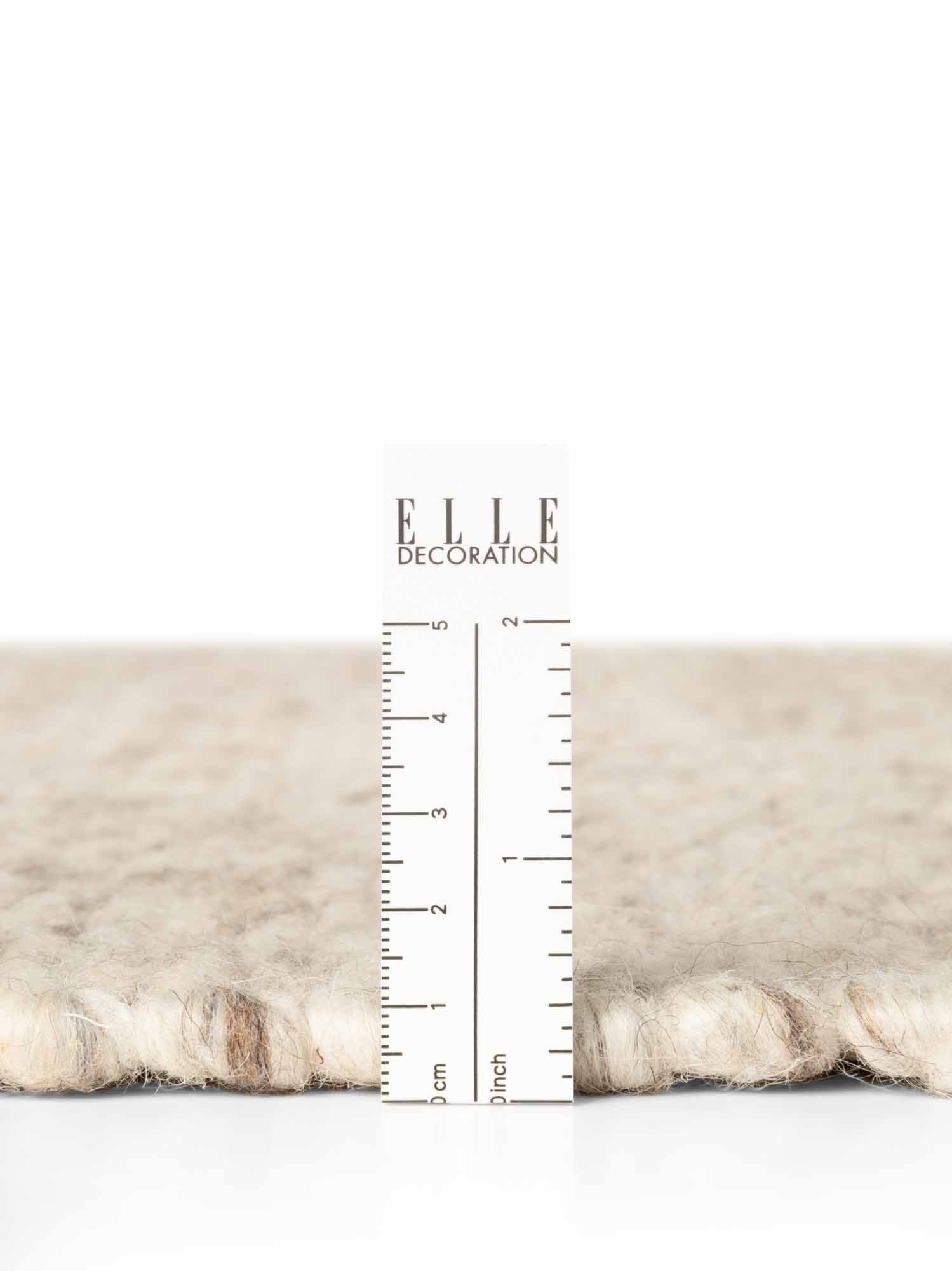 ELLE DECORATION LYON ULLMATTA, BÖNOR NATURLIG KRÄMBRUN