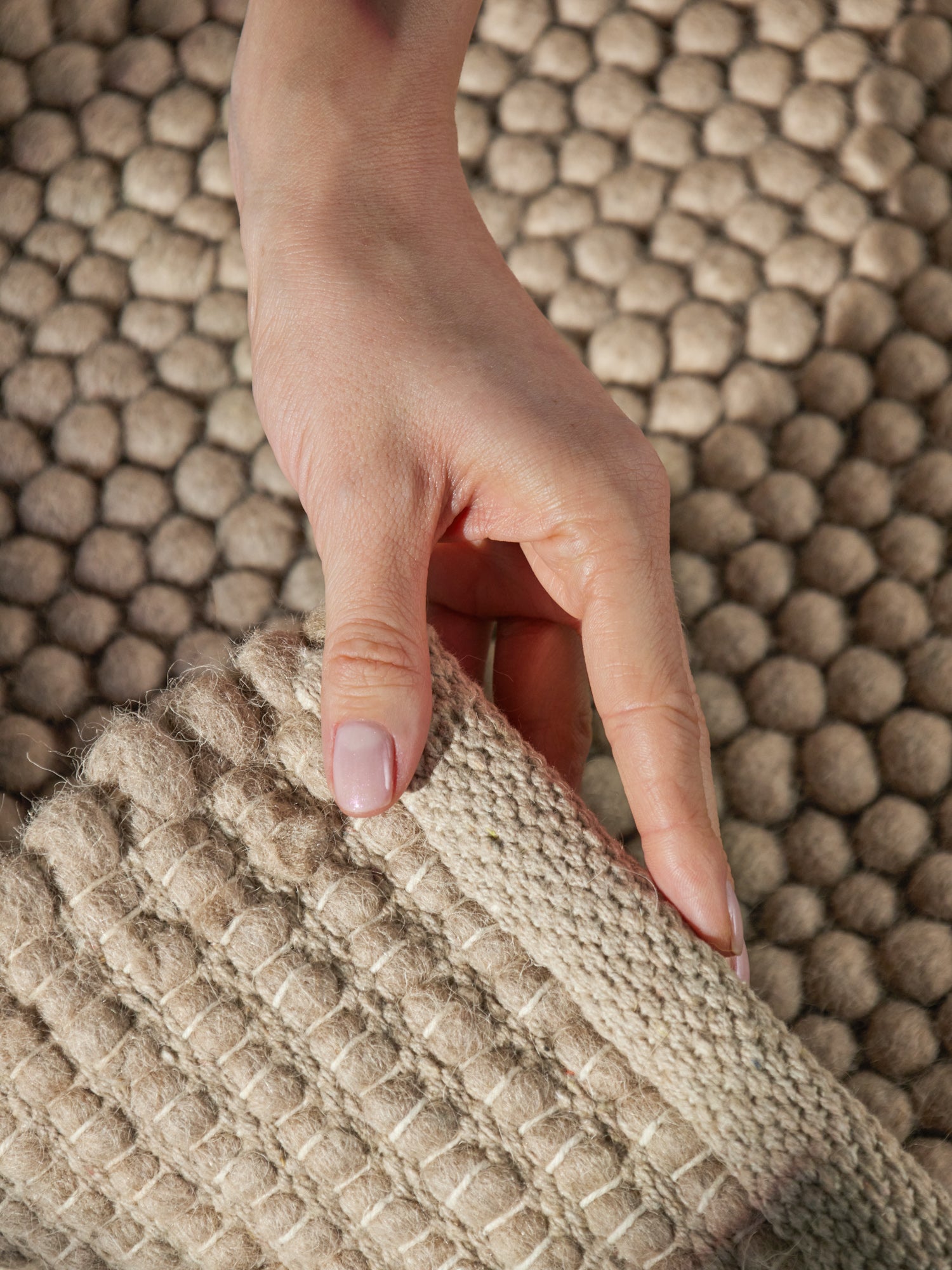 TED BAKER RICHMOND ULDTÆPPE DIANA, BEIGE