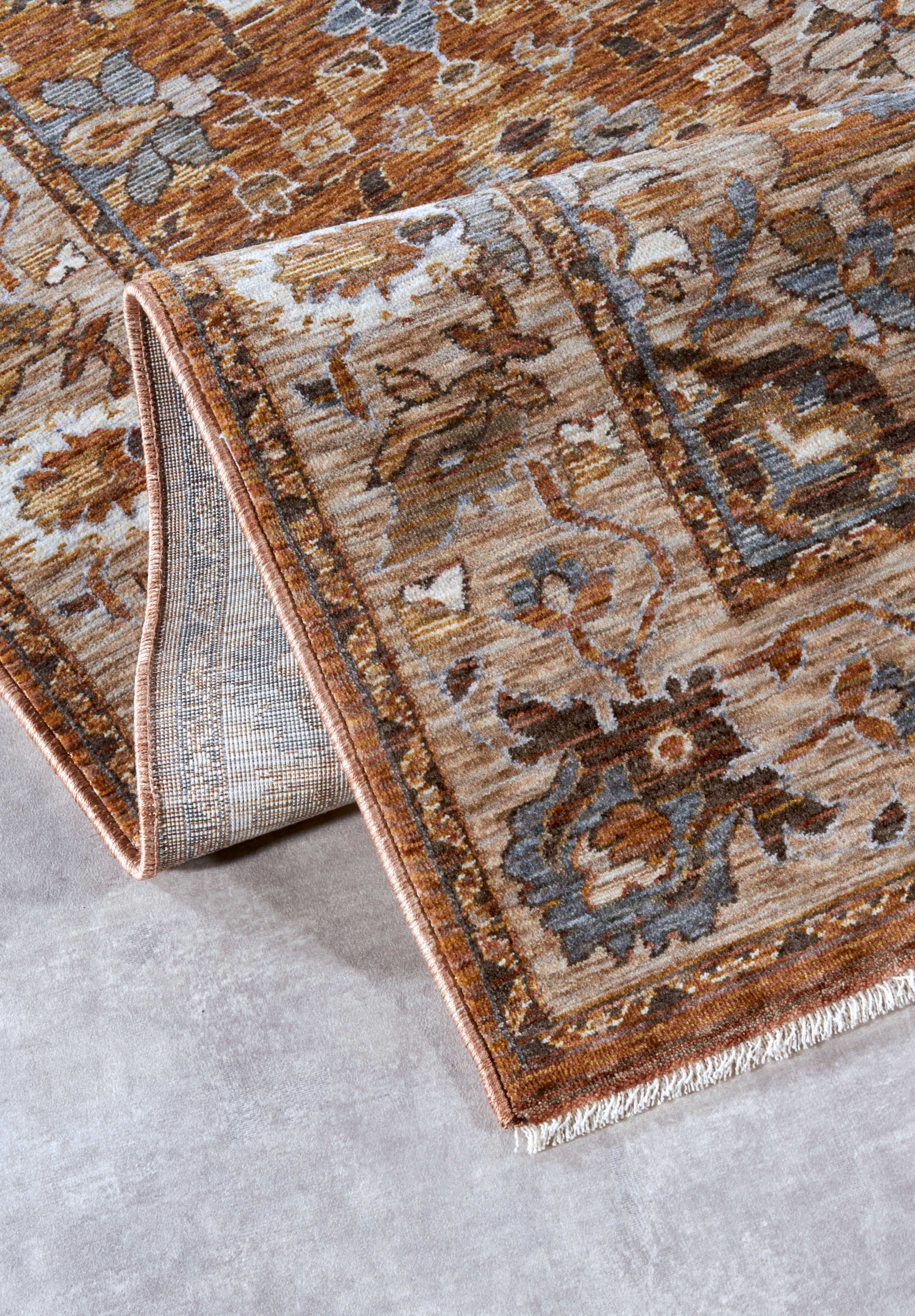 VILLEROY &amp; BOCH 106135 ORIENTALSK MATTA EGON, KOPPAR-FLERFÄRG