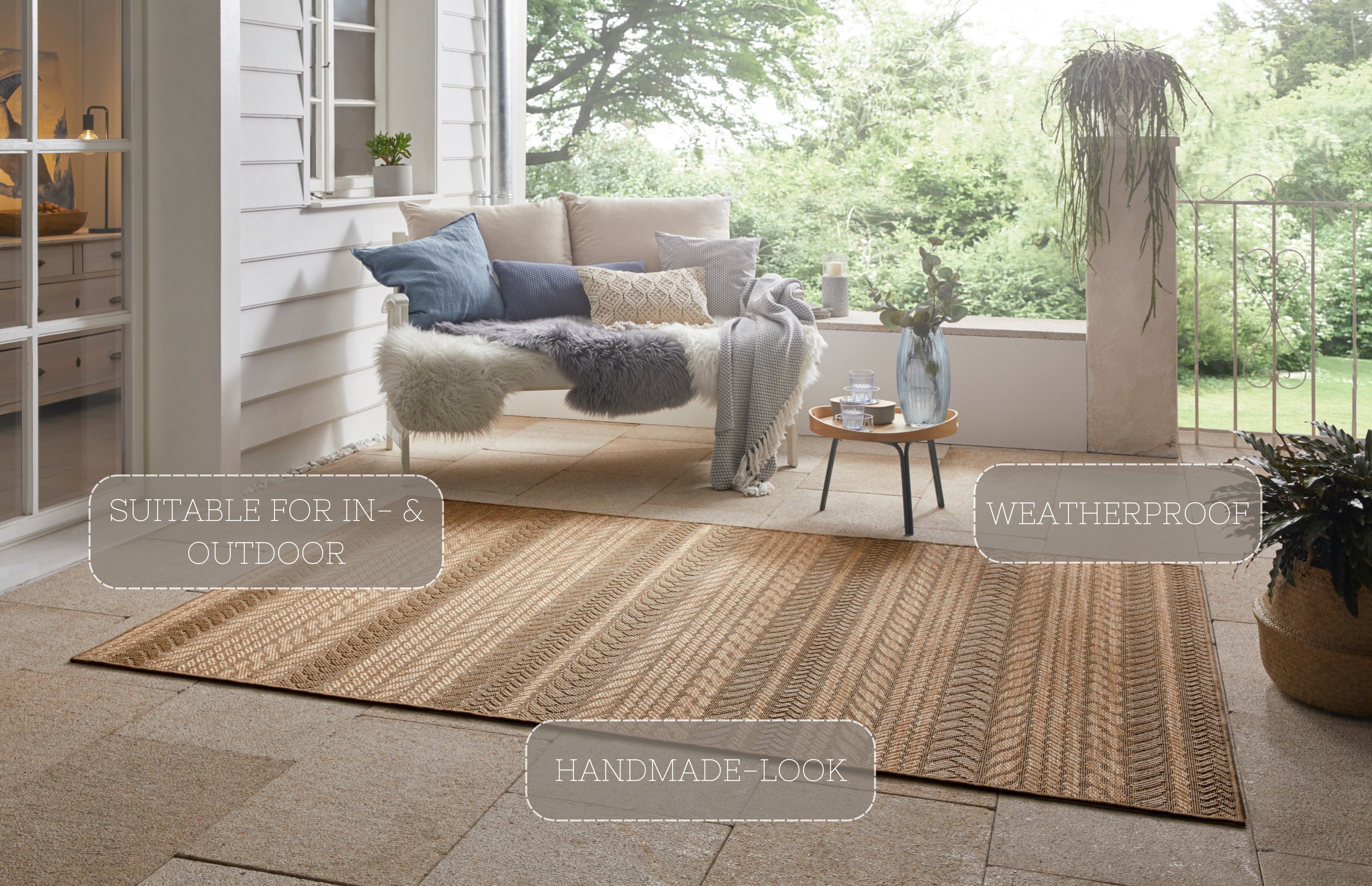 HANSE HOME FOREST MATTA, BEIGE-BRUN 103995