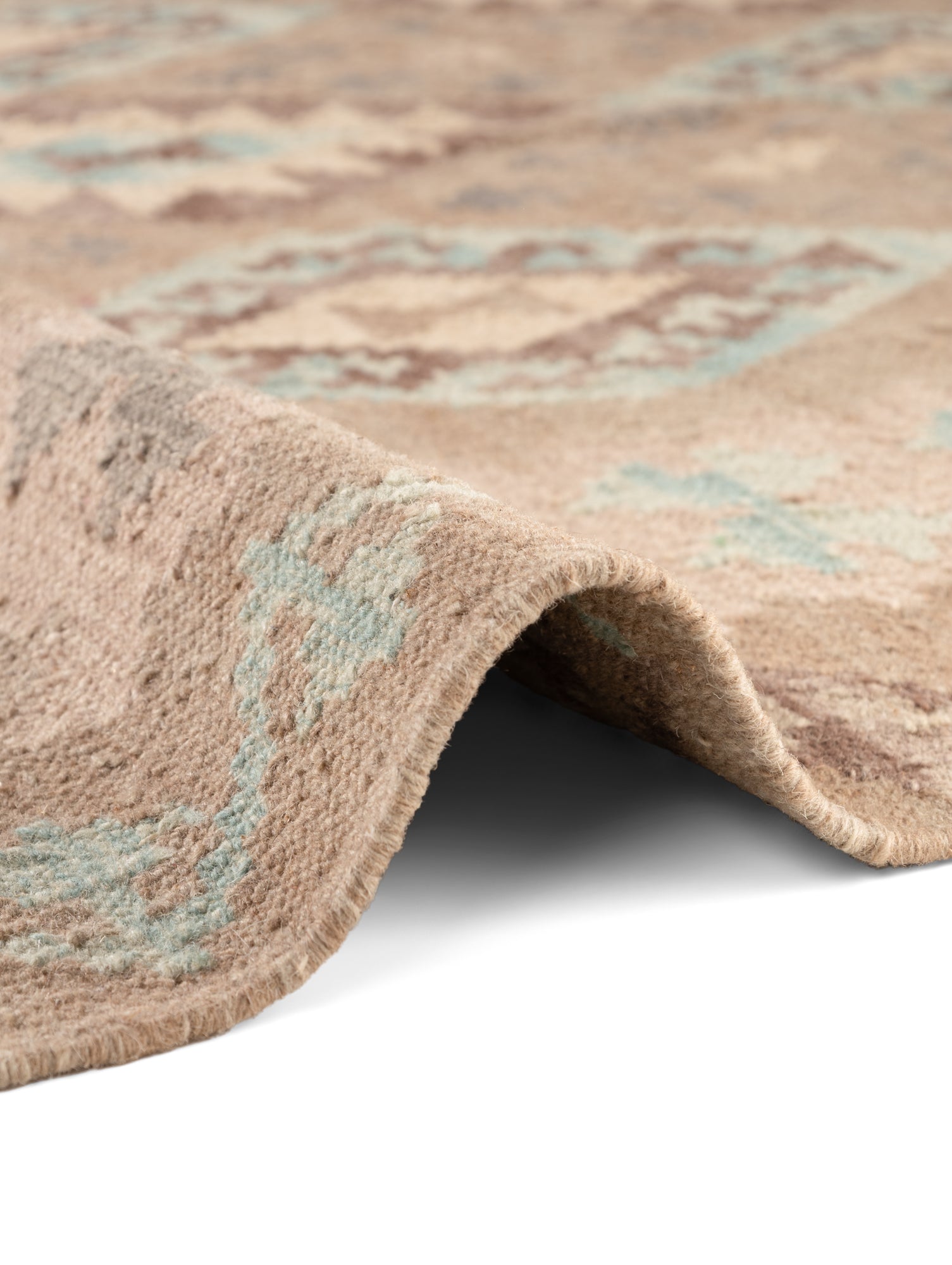 HANSE HOME KAMAL - AFGHAN KELIM MATTA, 106243 LJUSBLÅ