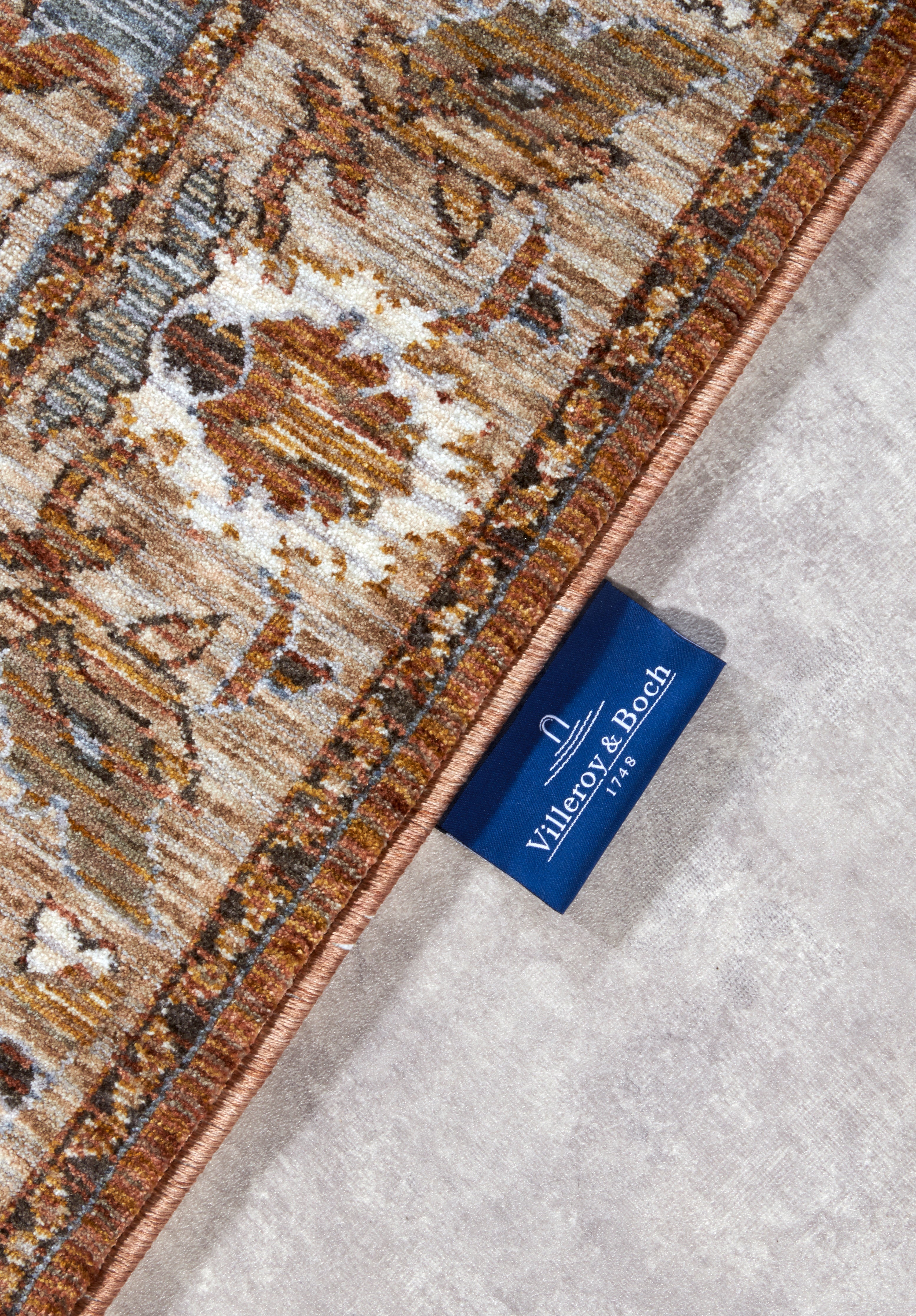 VILLEROY &amp; BOCH 106135 ORIENTALSK MATTA EGON, KOPPAR-FLERFÄRG