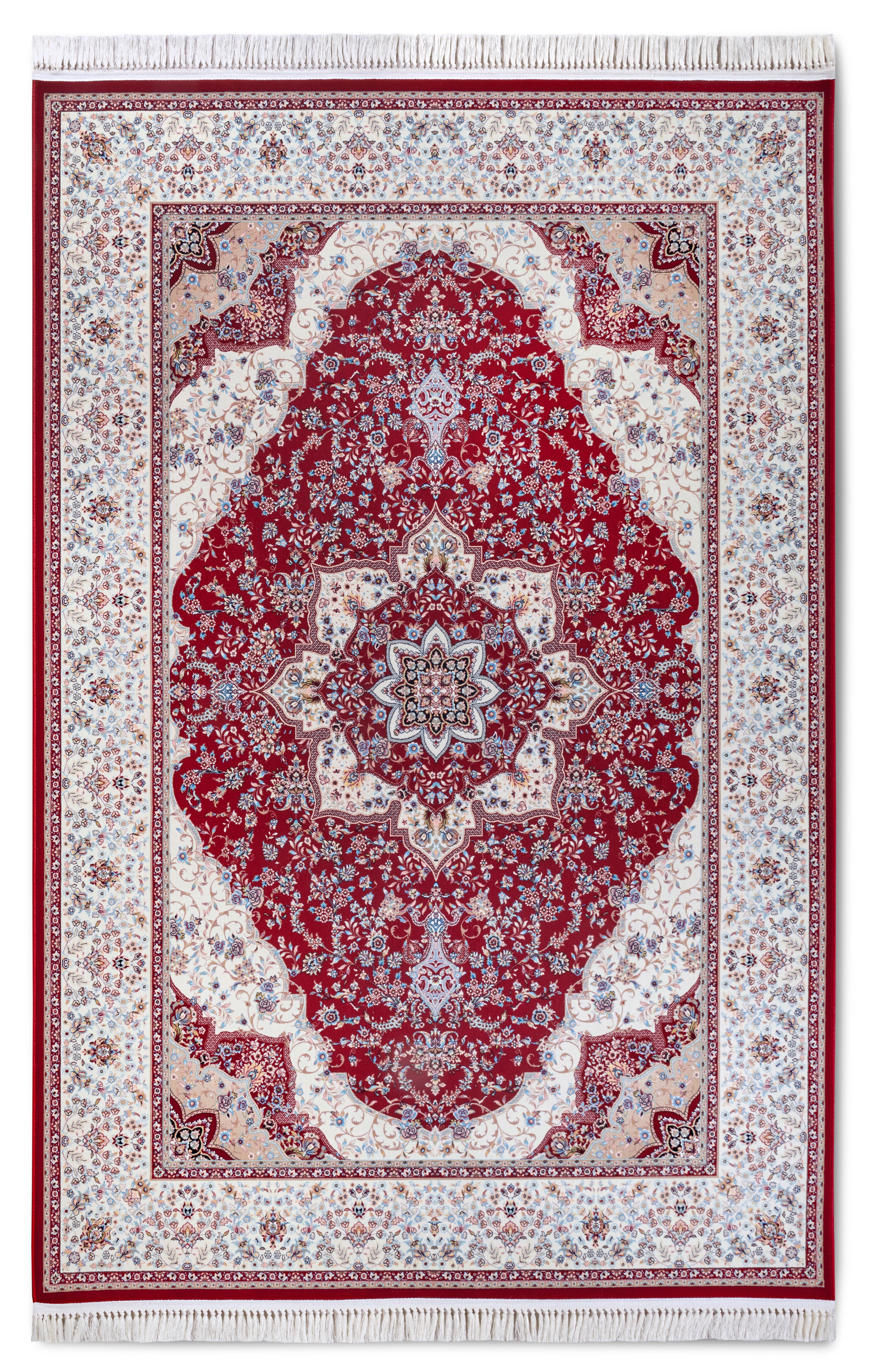 VILLEROY &amp; BOCH 106126 ORIENTALSK MATTA, ETIENNE RÖD-KRÄMFÄRGAD