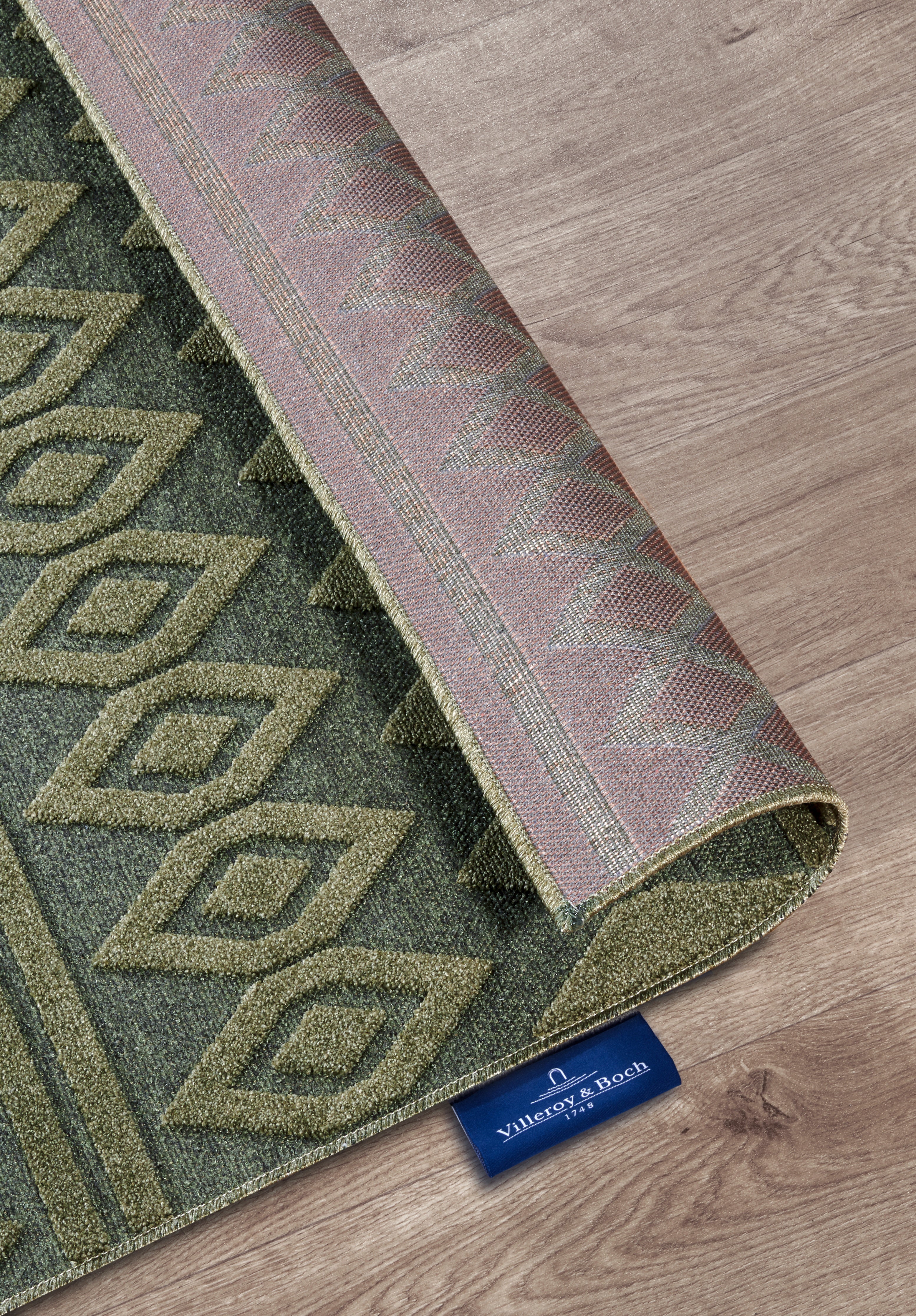 VILLEROY &amp; BOCH 106140 HÖG-LÅG Luggmatta, Catherine Jungle Green