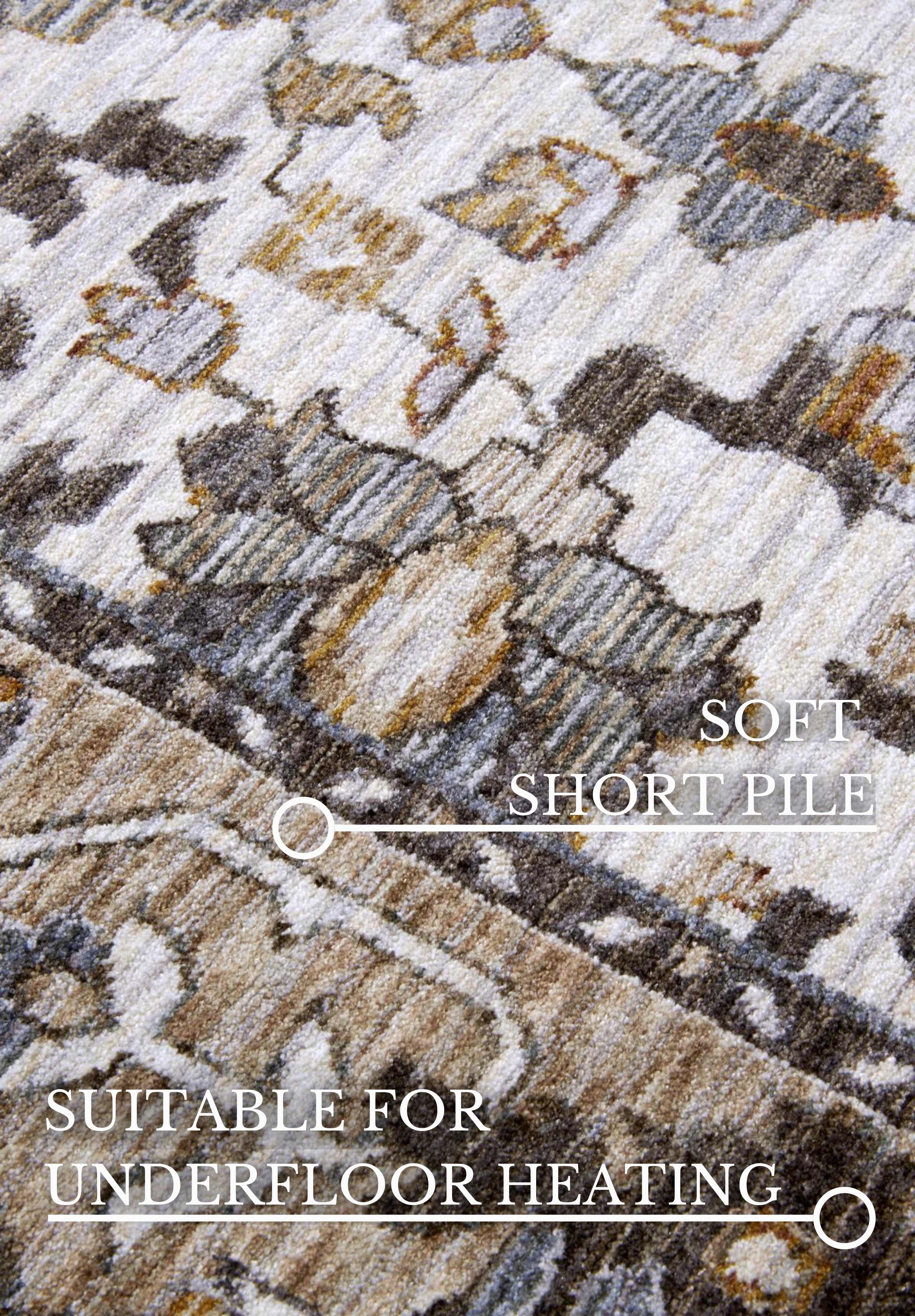 VILLEROY &amp; BOCH 106136 ORIENTALSK MATTA EGON, CRÈME-FLERFÄRG