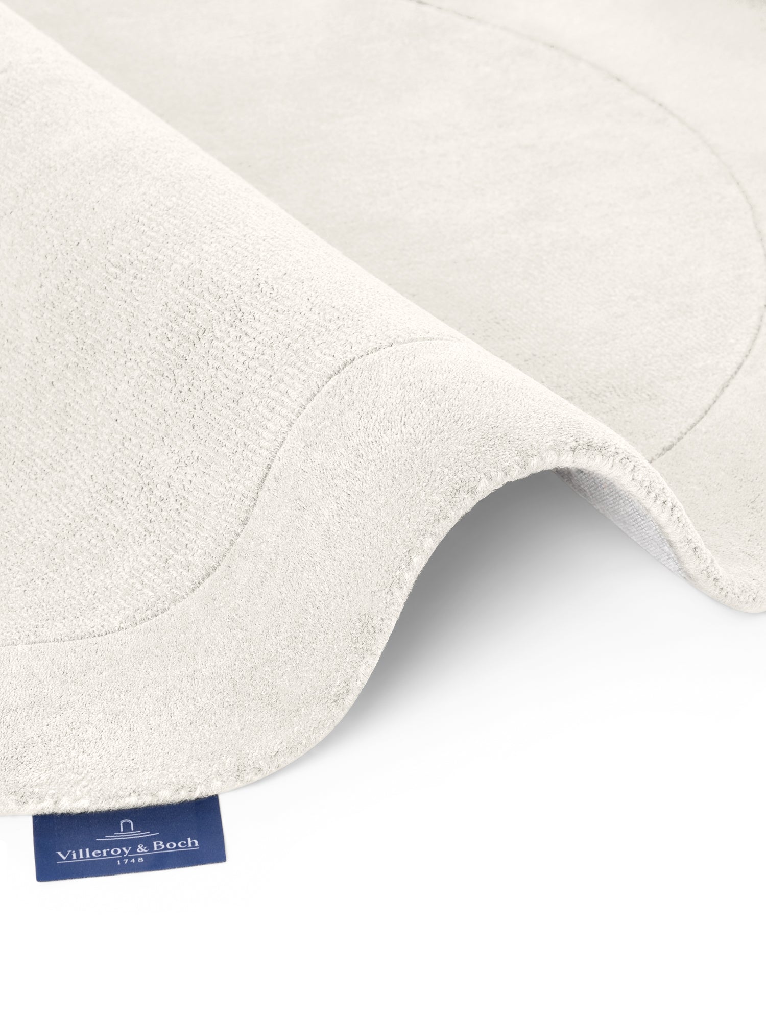 VILLEROY &amp; BOCH 1812 ULLFILT - EKOLOGISK RUND KARI, NATURLIG-KRÄM