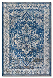 VILLEROY &amp; BOCH 106123 ORIENTALISK MATTA JEHANNE, BLÅ-KRÄMFÄRG