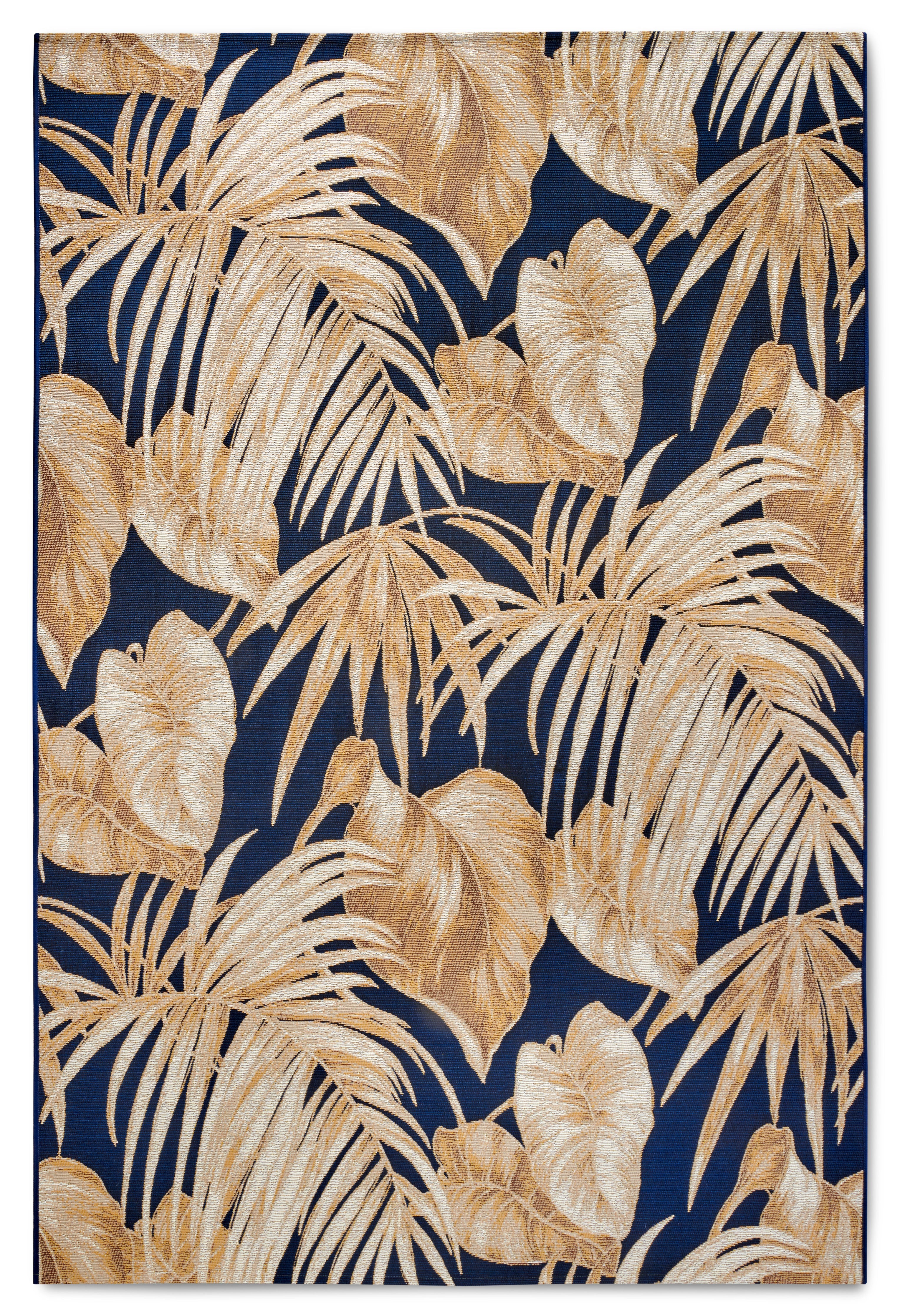 VILLEROY &amp; BOCH 106061 - INOMHUS- OCH UTOMHUSMATTA, OKTAVIE MÖRKBLÅ-GULD