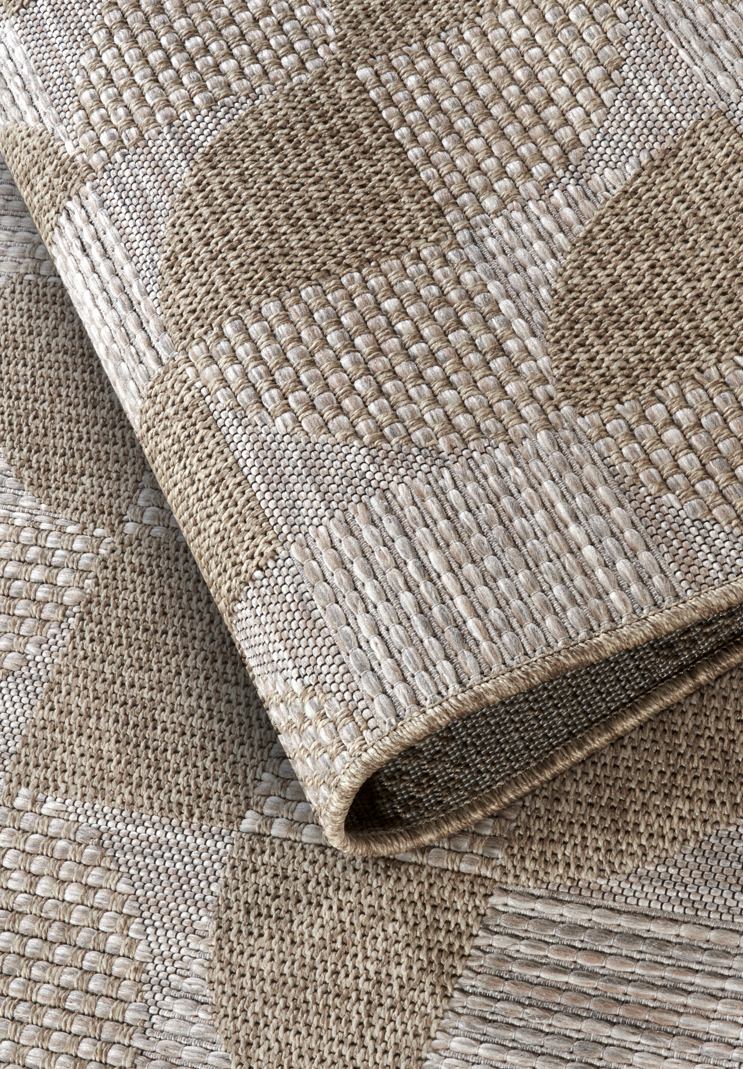 VILLEROY &amp; BOCH 106078 INOMHUS- OCH UTOMHUSMATTA MARGARETHA, NATURBRUN