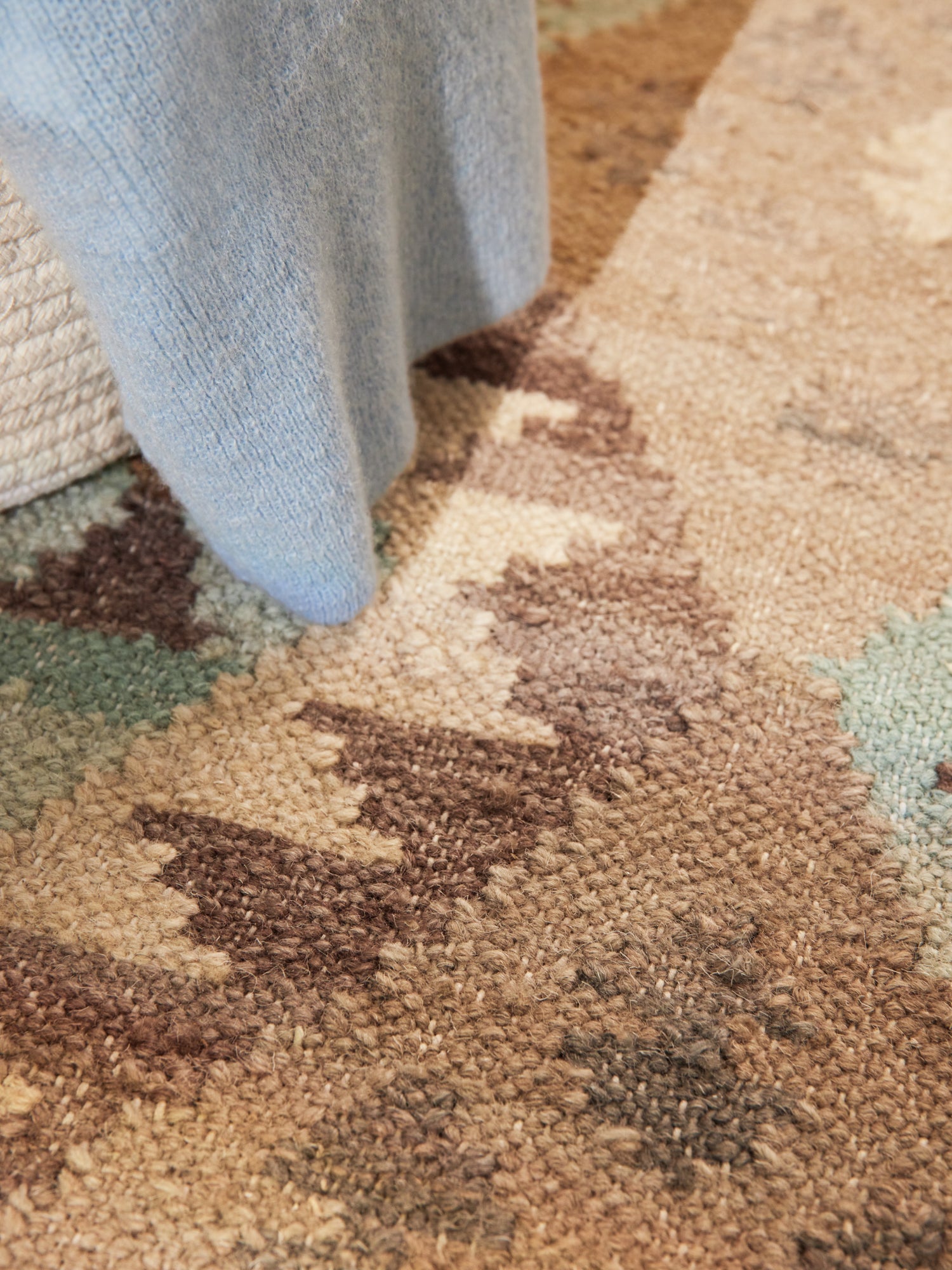 HANSE HOME KAMAL - AFGHAN KELIM MATTA, 106243 LJUSBLÅ