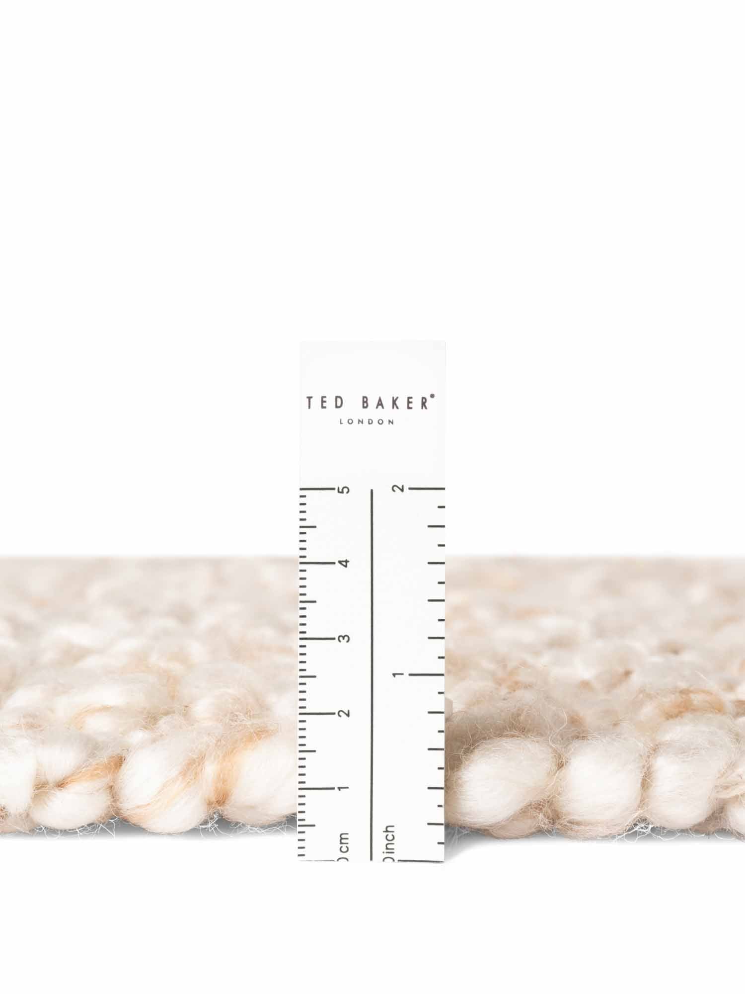 TED BAKER NOTTING HILL MJUK BOUCLE KORT LAGGIGT MATTA, PORTOBELLO CRÈME-BEIGE