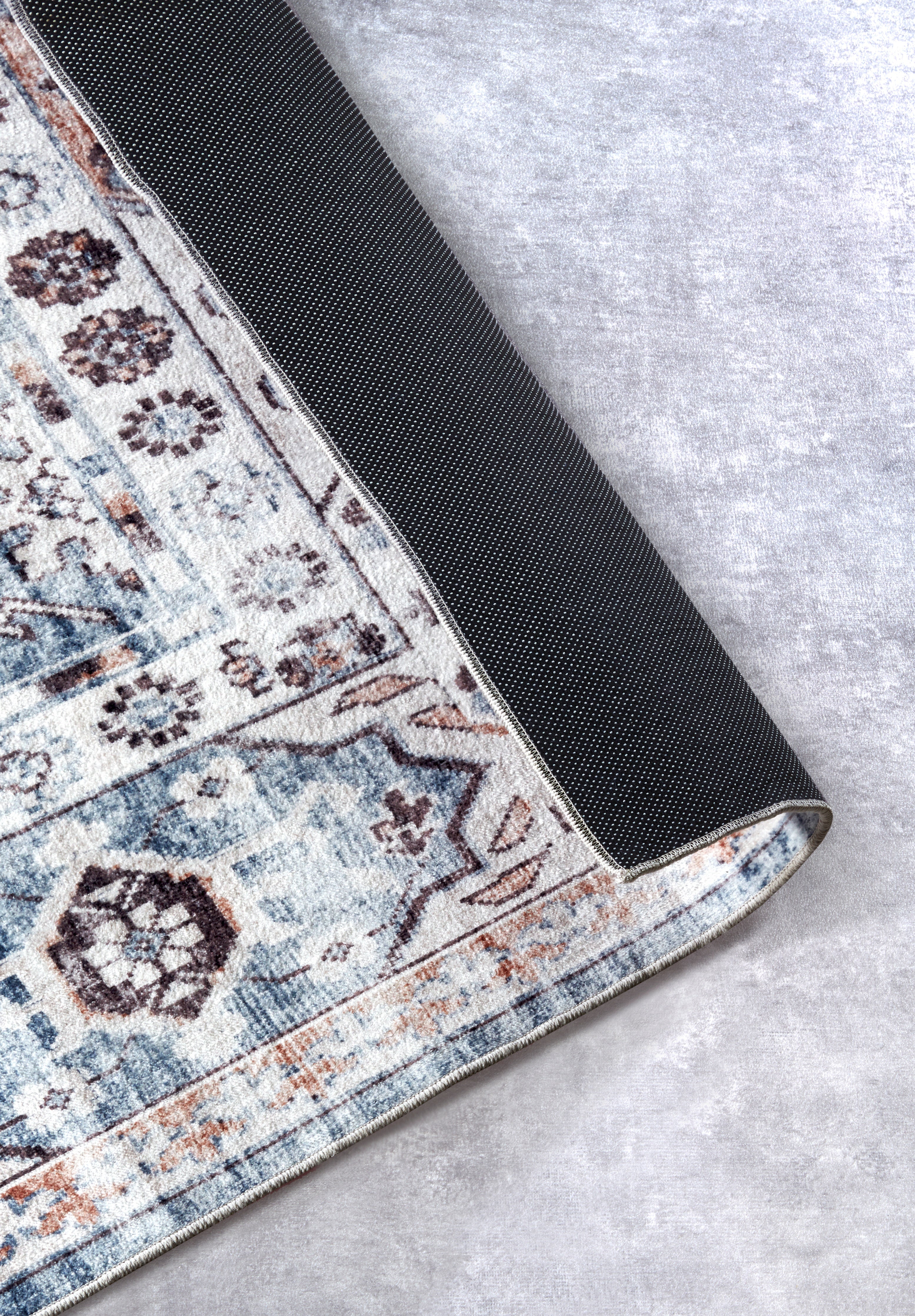 HANSE HOME ASYA MATTA BLÅ KOPPAR - 106046