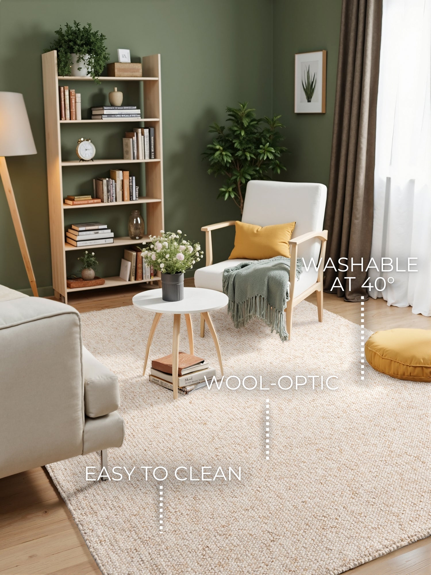 MOCCO MODERN MATTA, CRÈME 106228