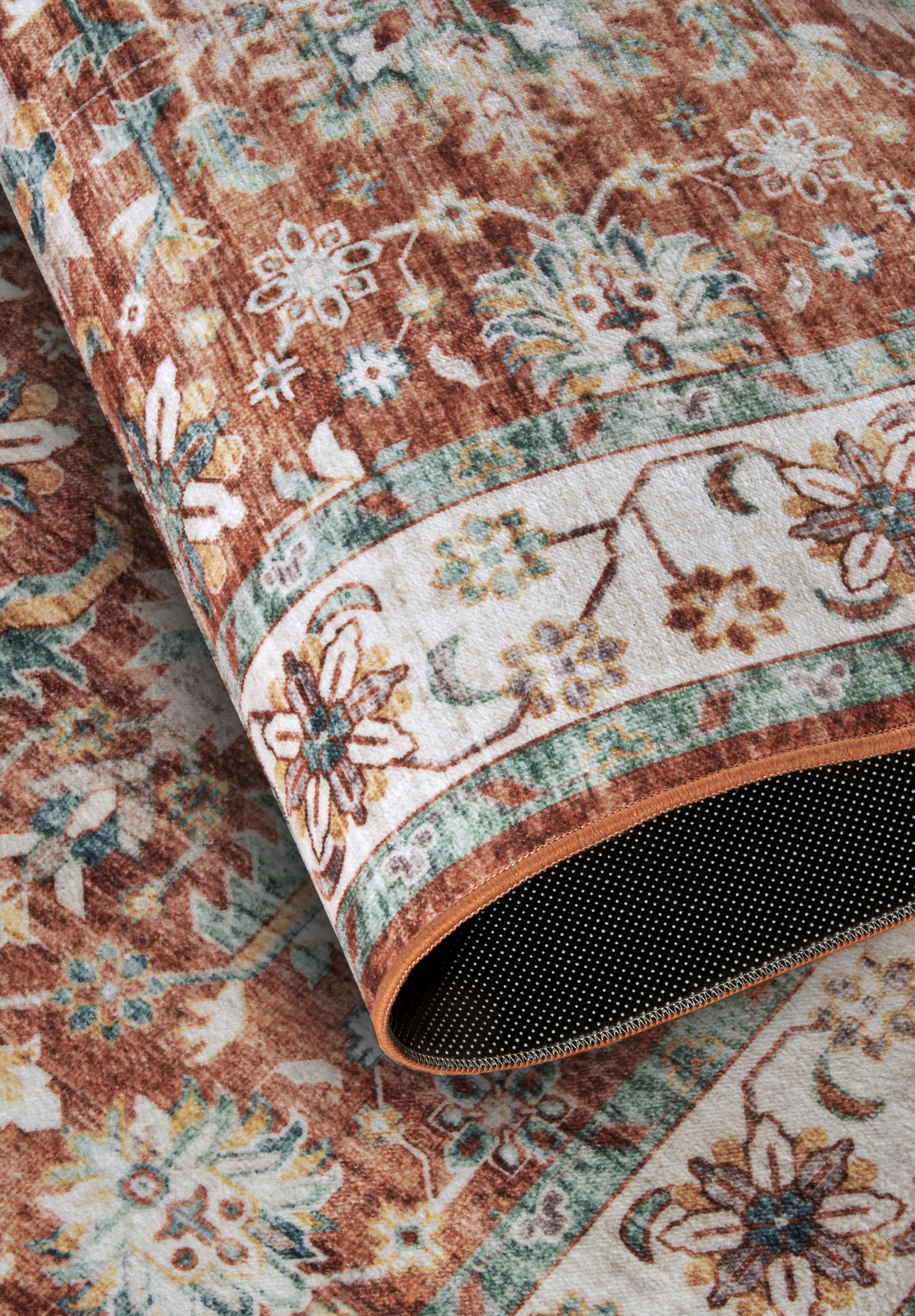 IMAGINATION CARPET RÖD KRÄMFÄRGAD - 106045