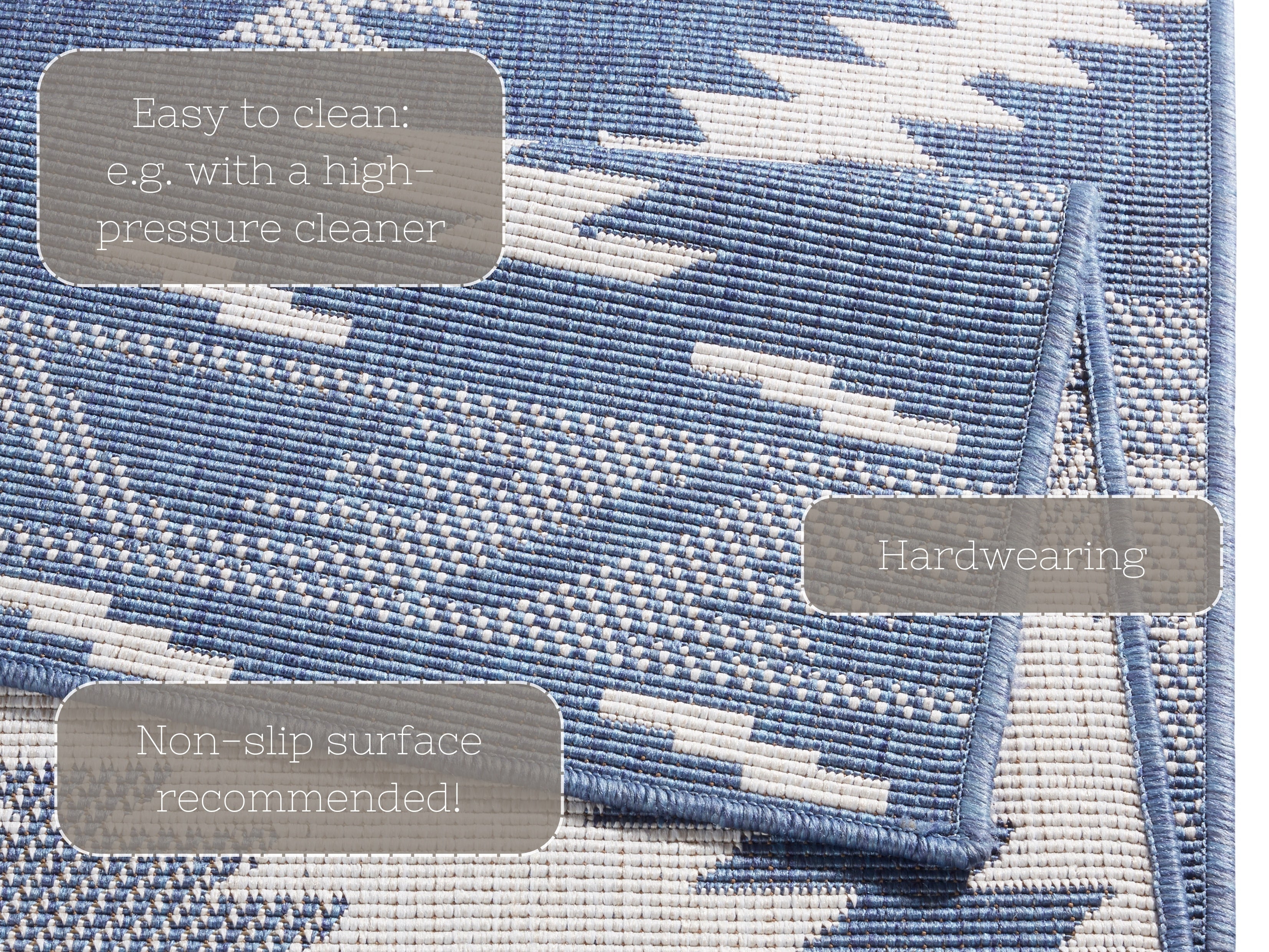 TWIN SUPREME MATTA, BLÅ-KRÄMFÄRGAD 103430