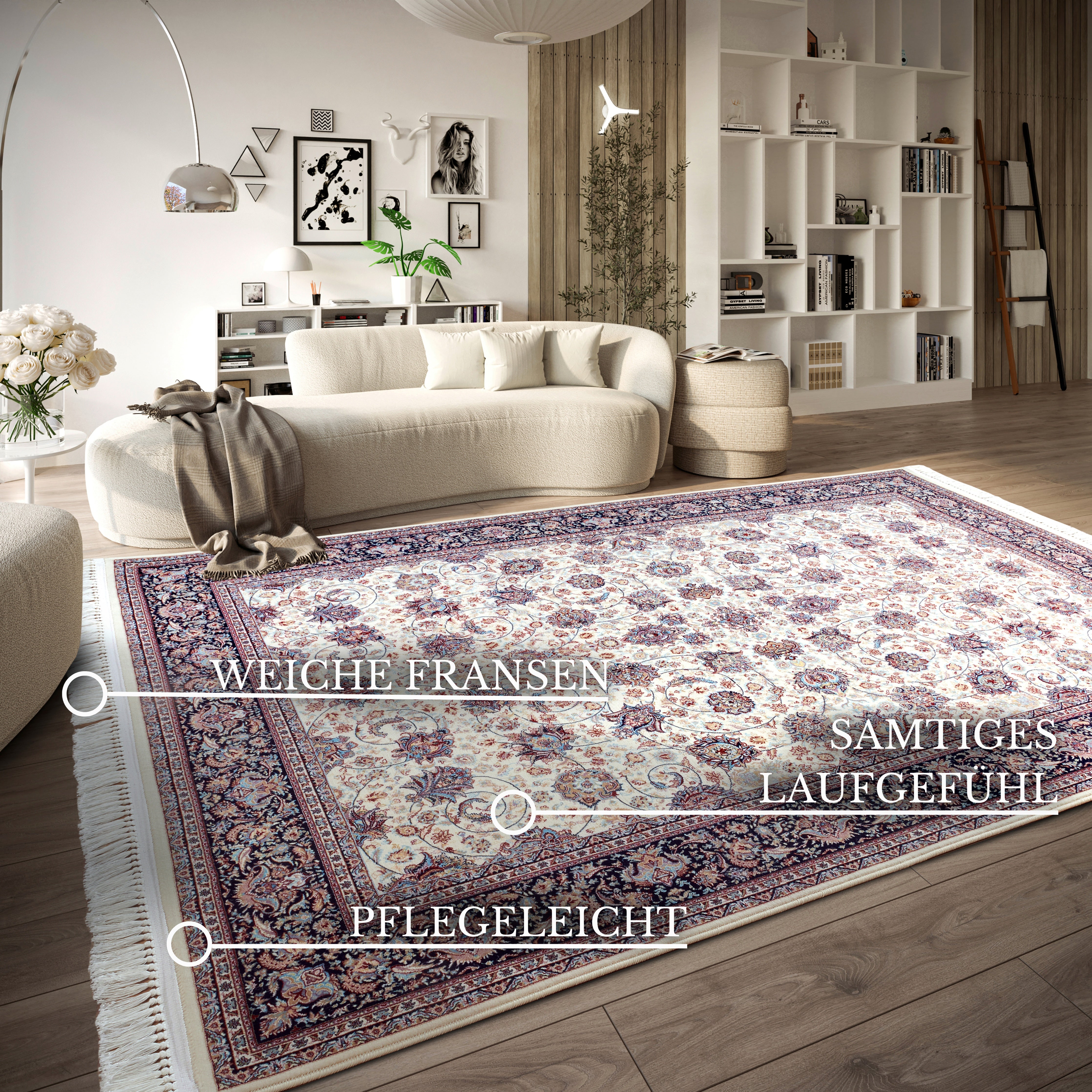 VILLEROY &amp; BOCH 106131 ORIENTALSK MATTA, ALFRED KRÄMBLÅ