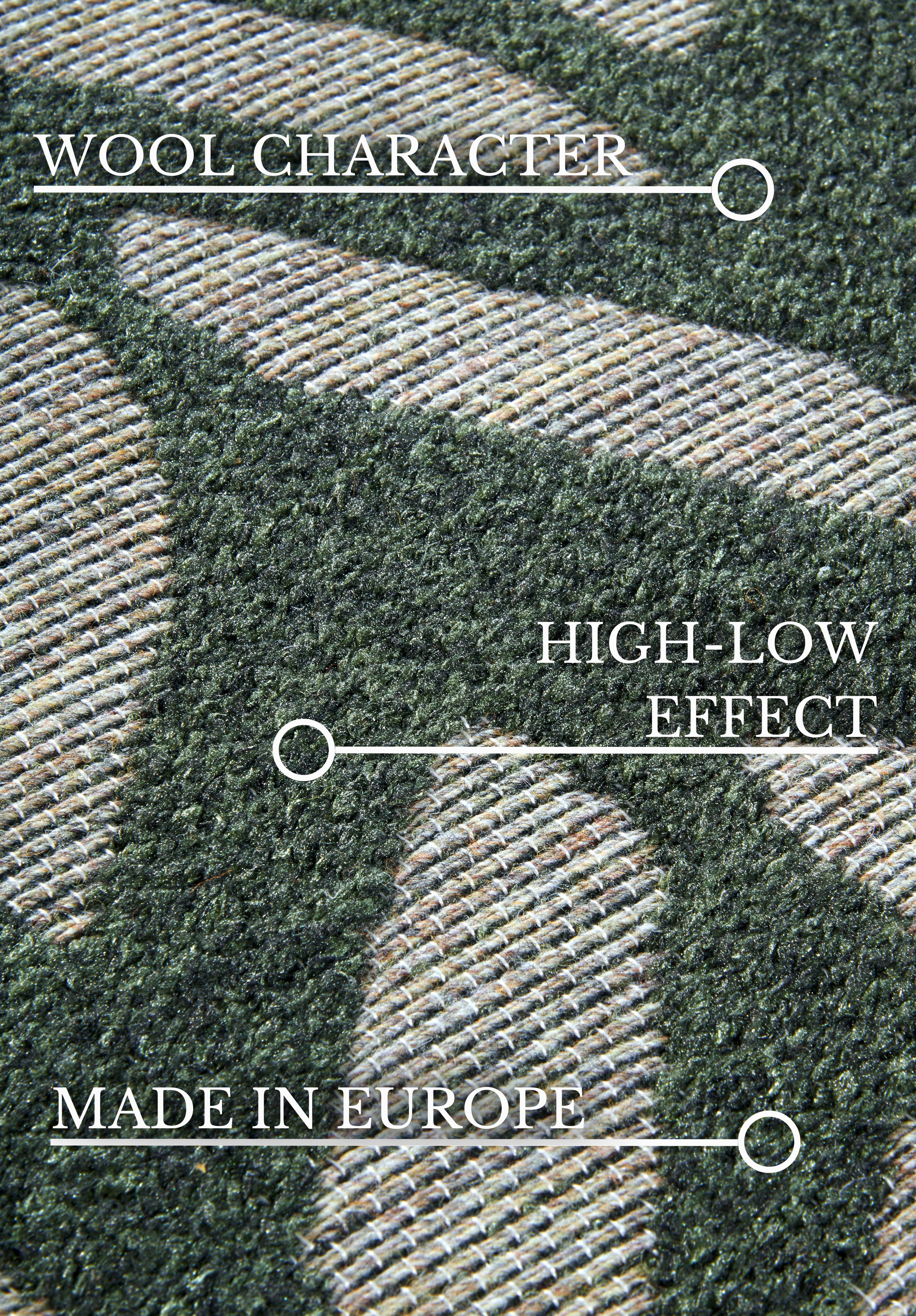 VILLEROY &amp; BOCH 106157 INOMHUS- OCH UTOMHUSMATTA, GEORGETTE JUNGLE GREEN