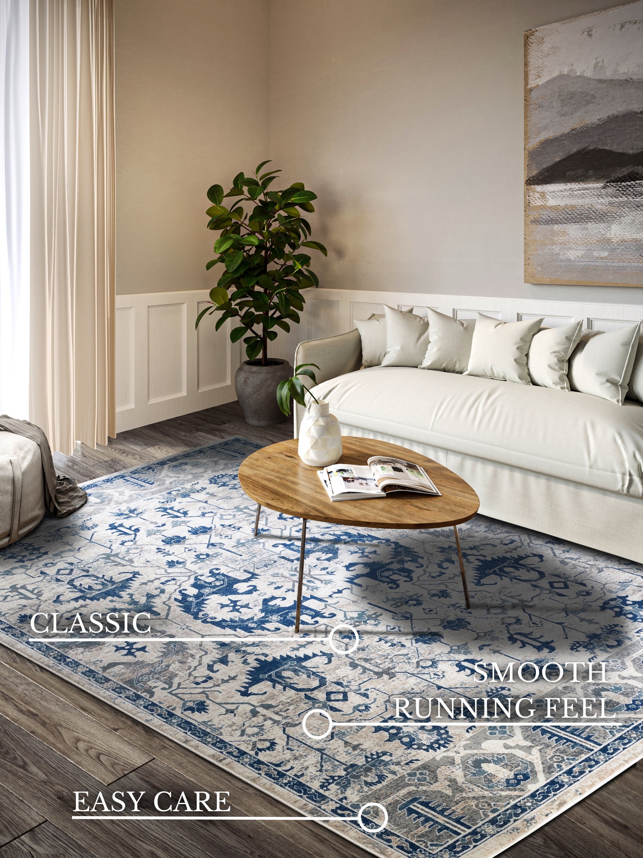 VILLEROY &amp; BOCH 106121 ORIENTALSK MATTA, EMMANUEL KRÄMBLÅ
