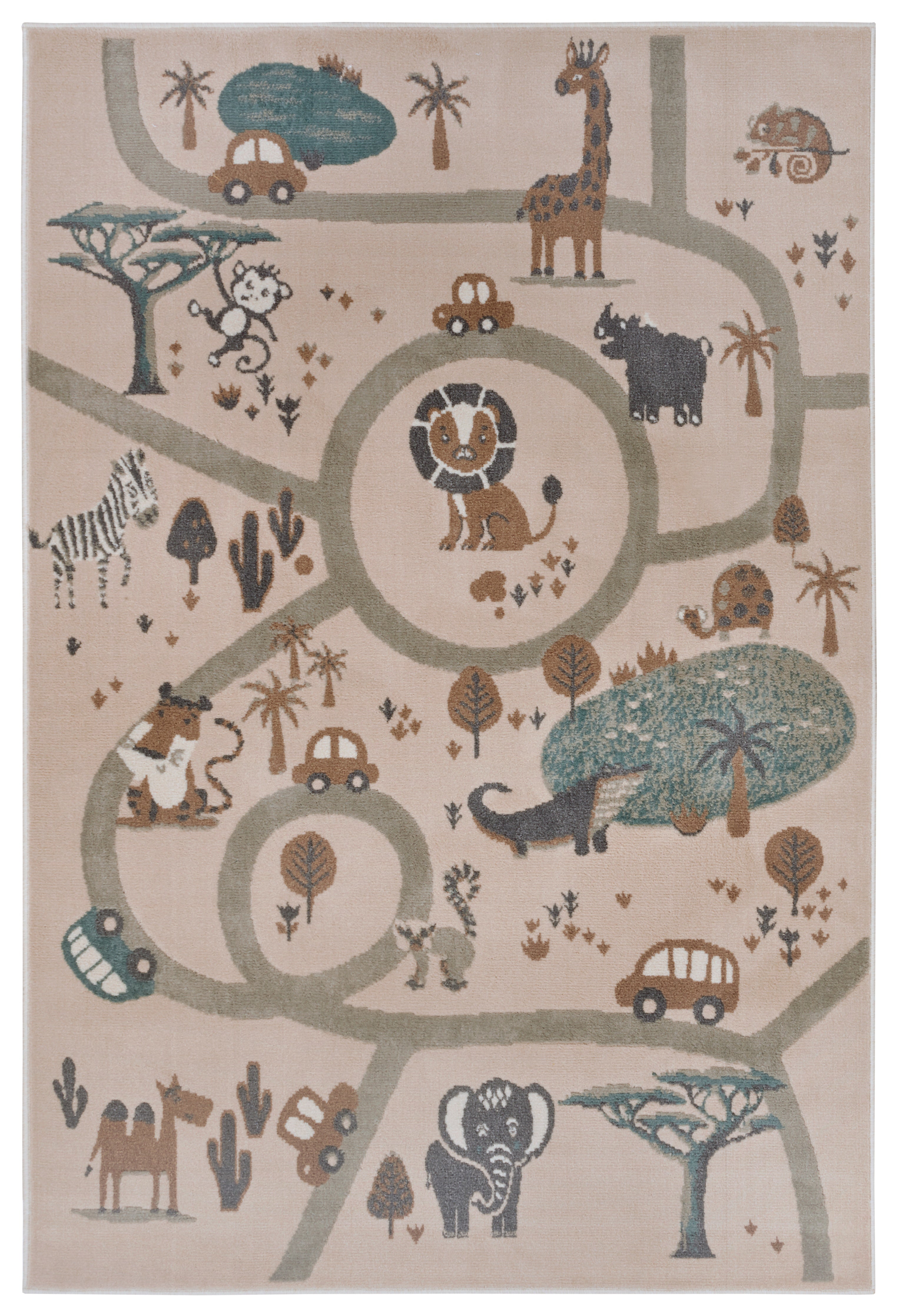 SAGOFILT FÖR BARN, KRÄMBRUN-GRÅ 105972