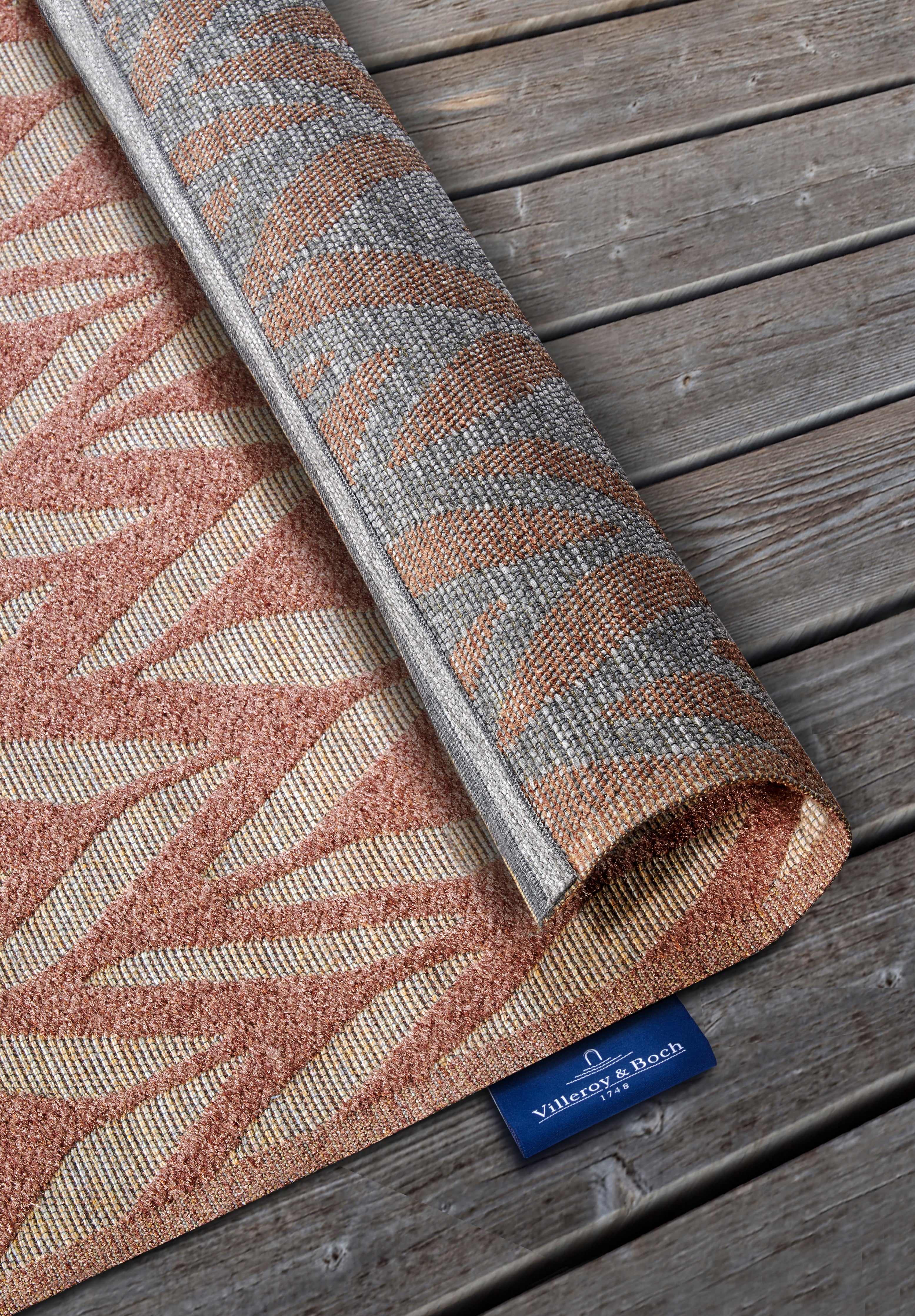 VILLEROY &amp; BOCH 106152 INOMHUS- OCH UTOMHUSMATTA, GEORGETTE NATURKOPPAR