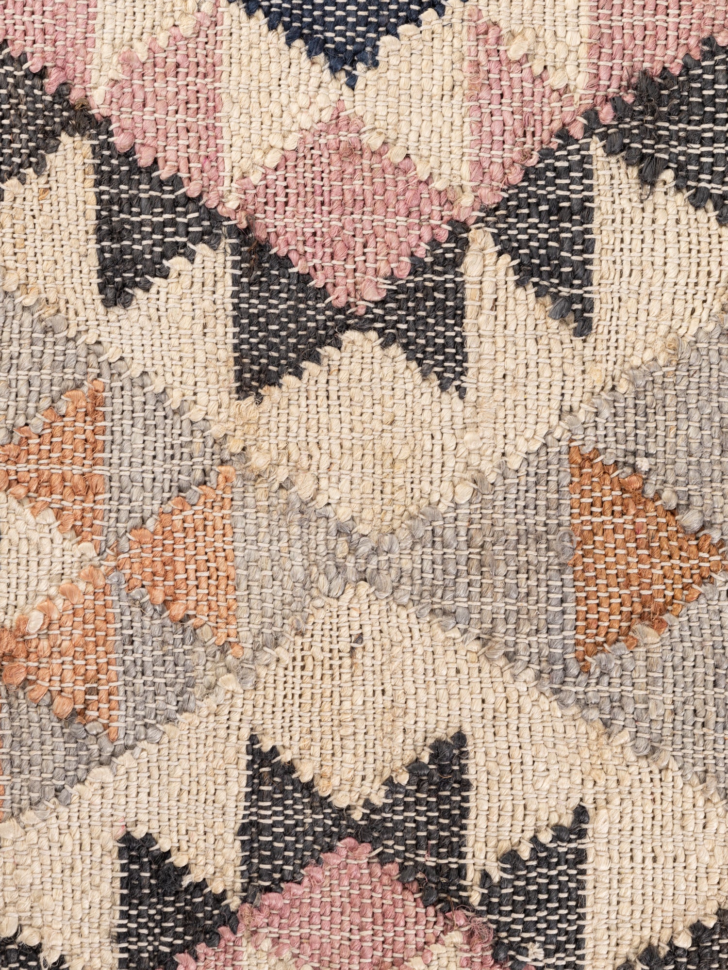 ROYA AFGHAN HANDvävd KELIM-MATTA, 106260 CREAM-MULTI